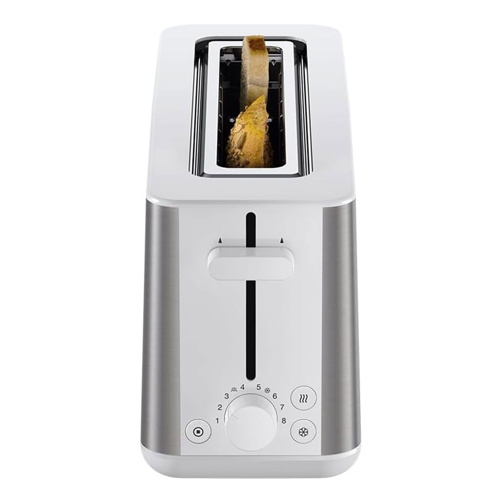 BRAUN HT 1610 PurShine Weiß Toaster BRAUN HT 1610 PurShine Weiß Toaster