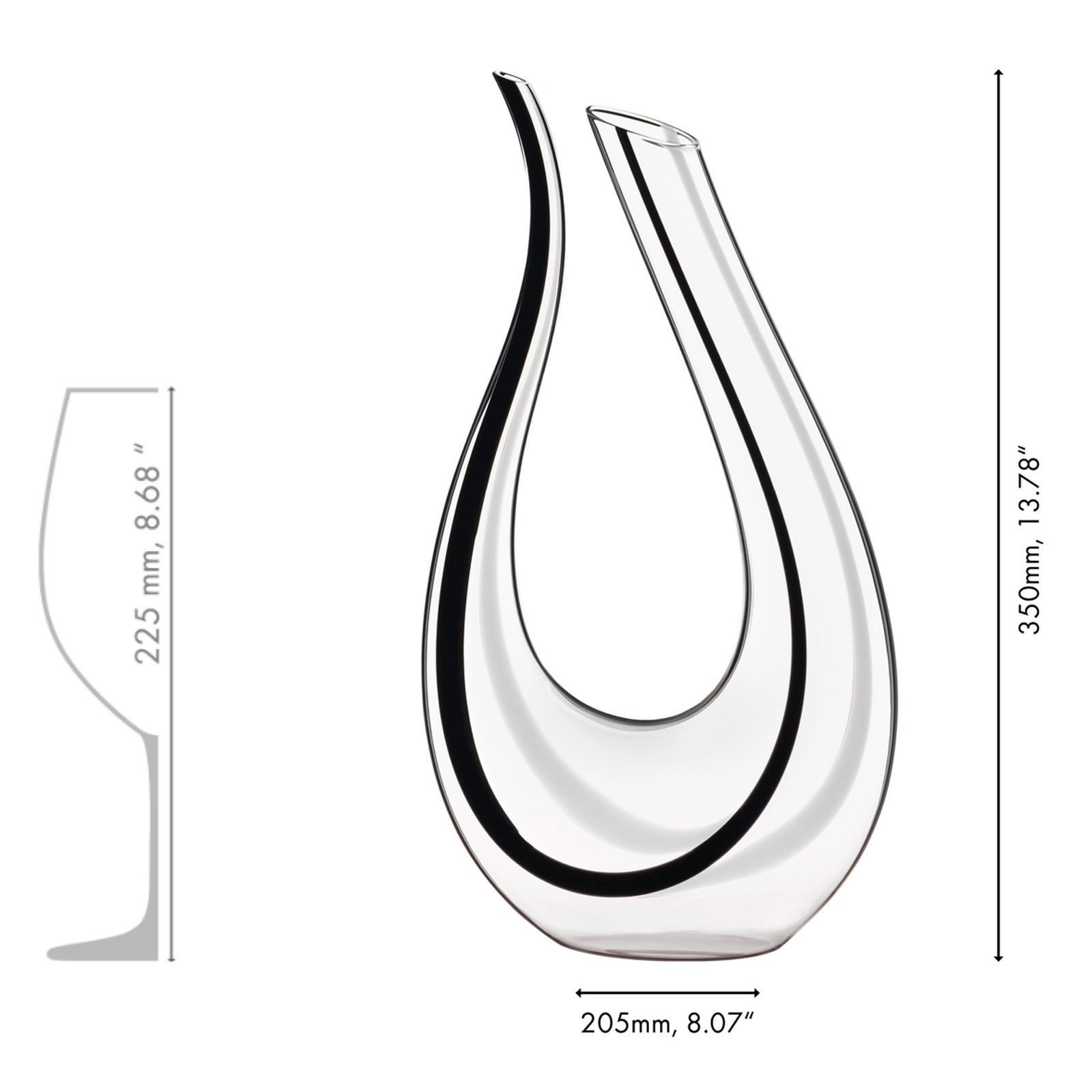 Riedel 1756/56 DEKANTER AMADEO FIGARO