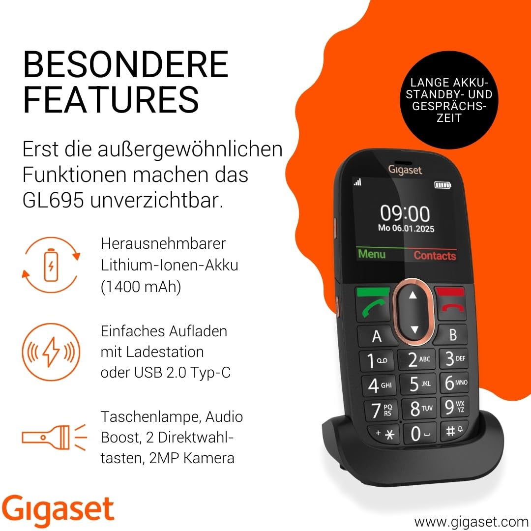 Gigaset GL695 Mobiltelefon