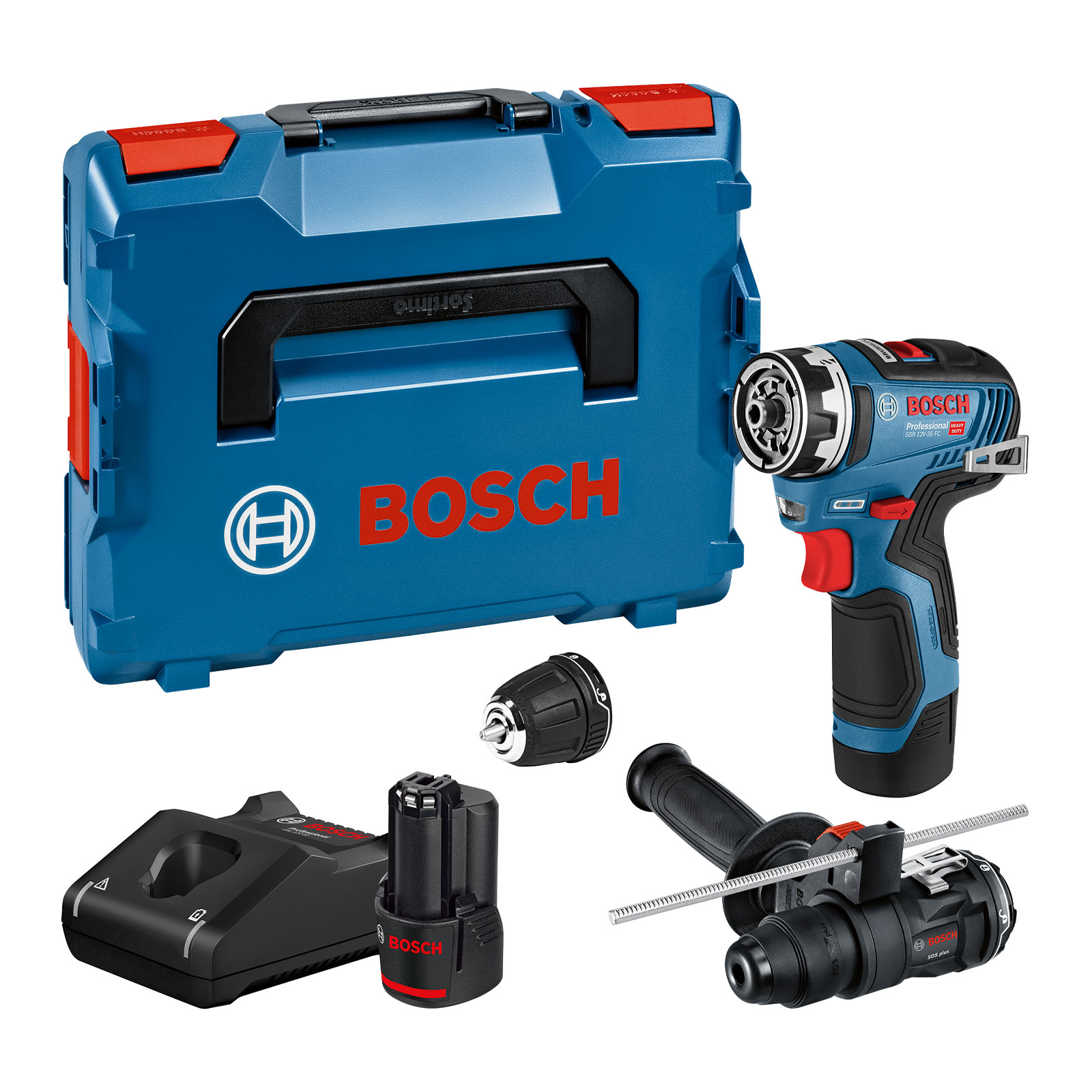 Bosch Professional 12V System Akku-Bohrschrauber GSR 12V-35 FC