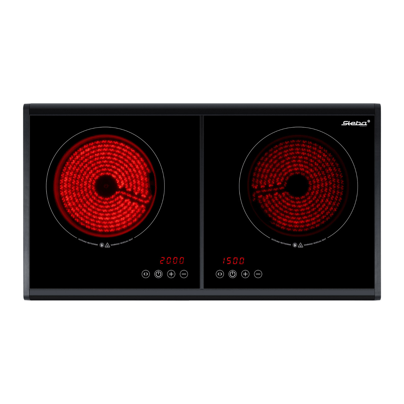 STEBA HK 250 Glaskeramik Doppelkochplatte