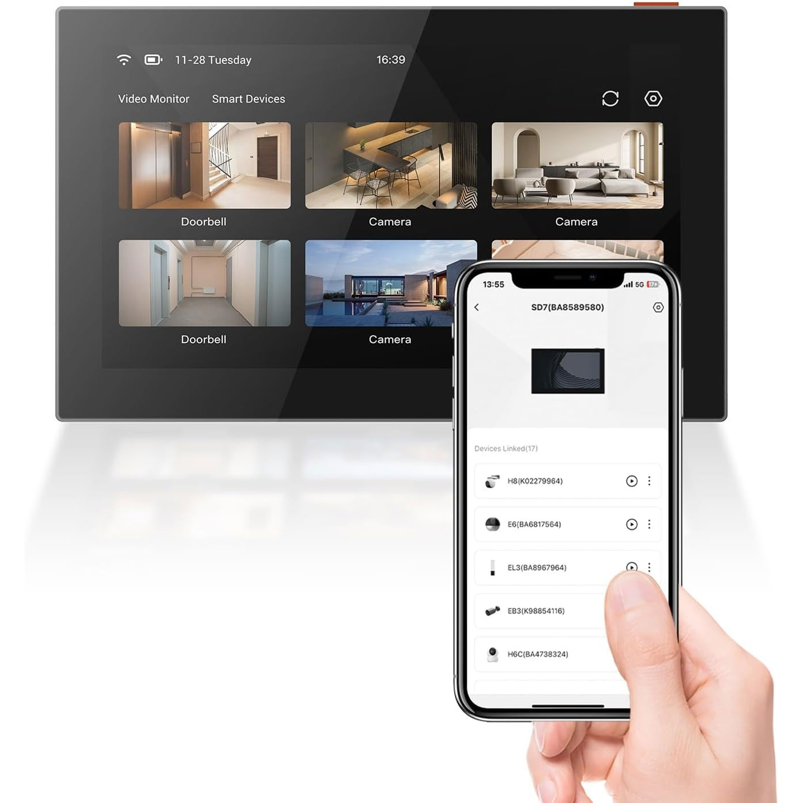 EZVIZ - SD7-Überwachungsmonitor