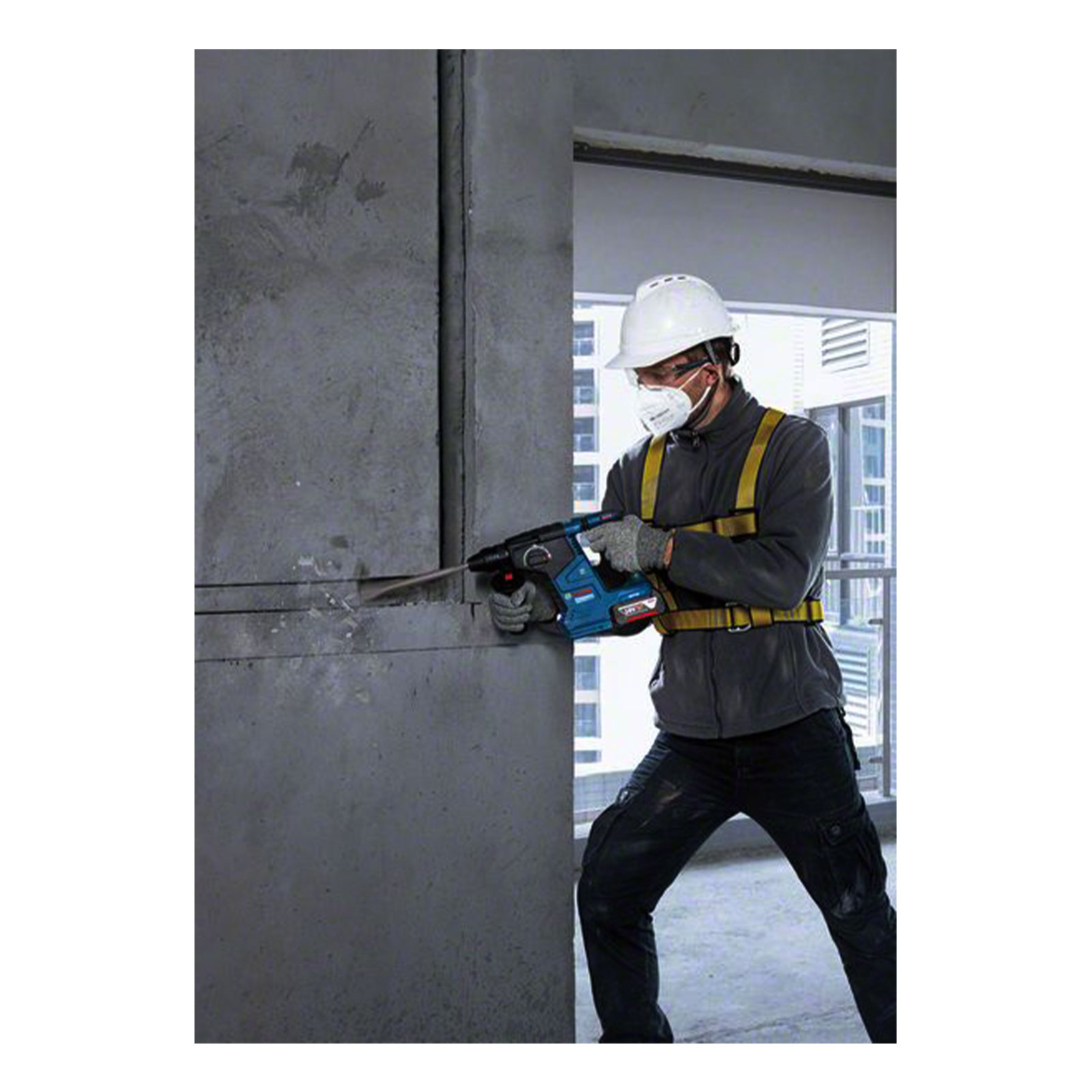 Bosch Professional Akku-Bohrhammer mit SDS plus GBH 18V-24 C