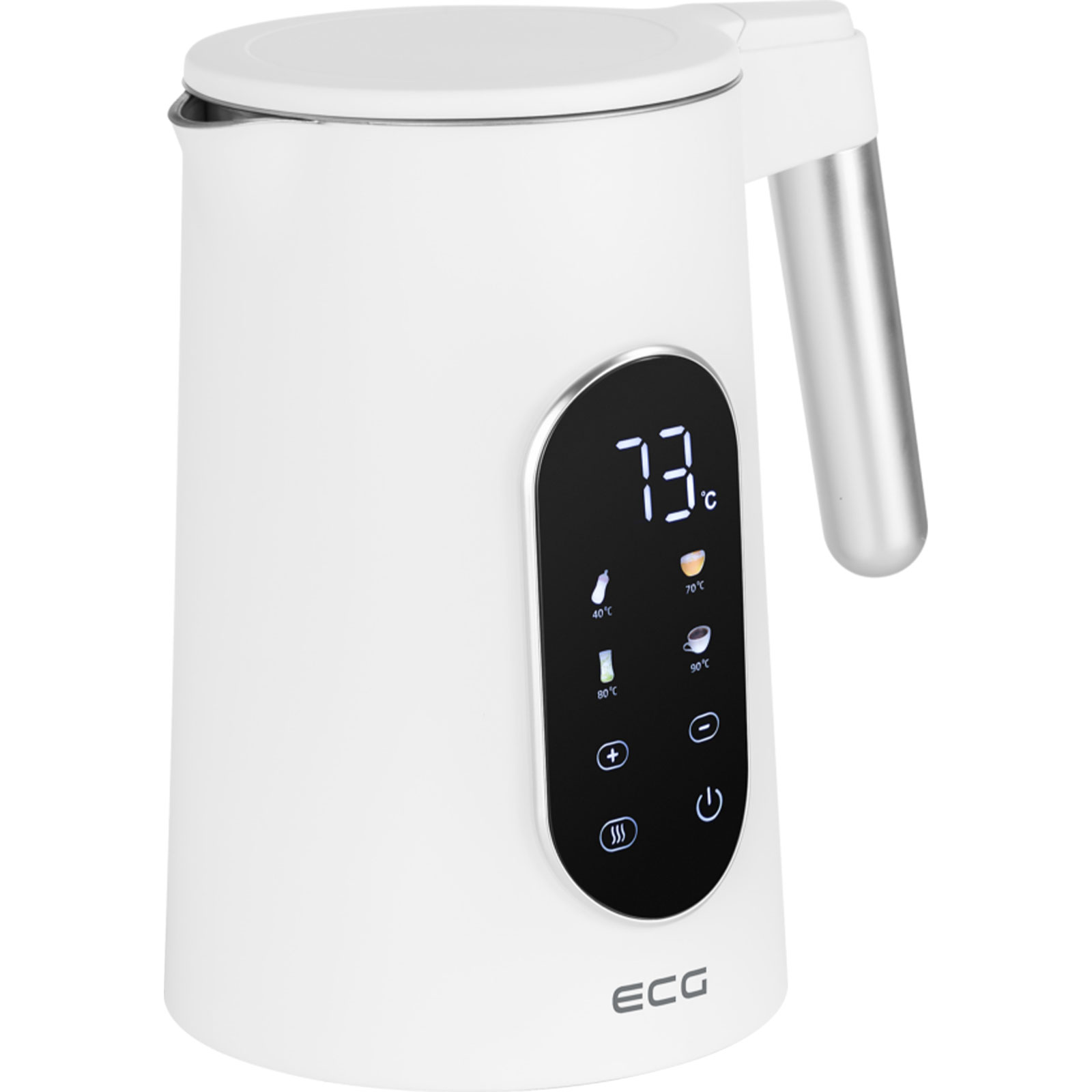 ECG RK 1799 Smart White Wasserkocher