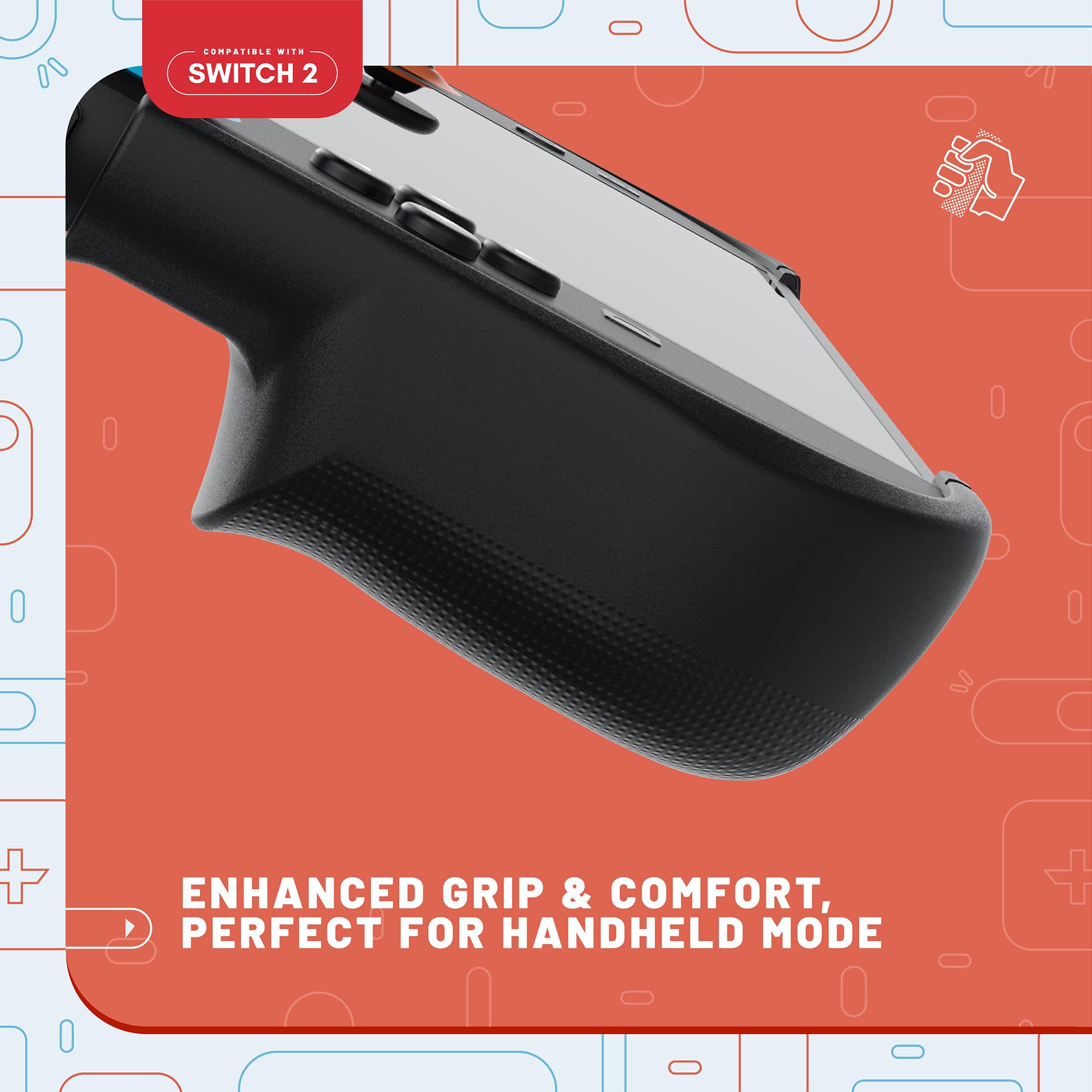 STEALTH Clip-on-Controller-Hülle, kompatibel mit Switch 2