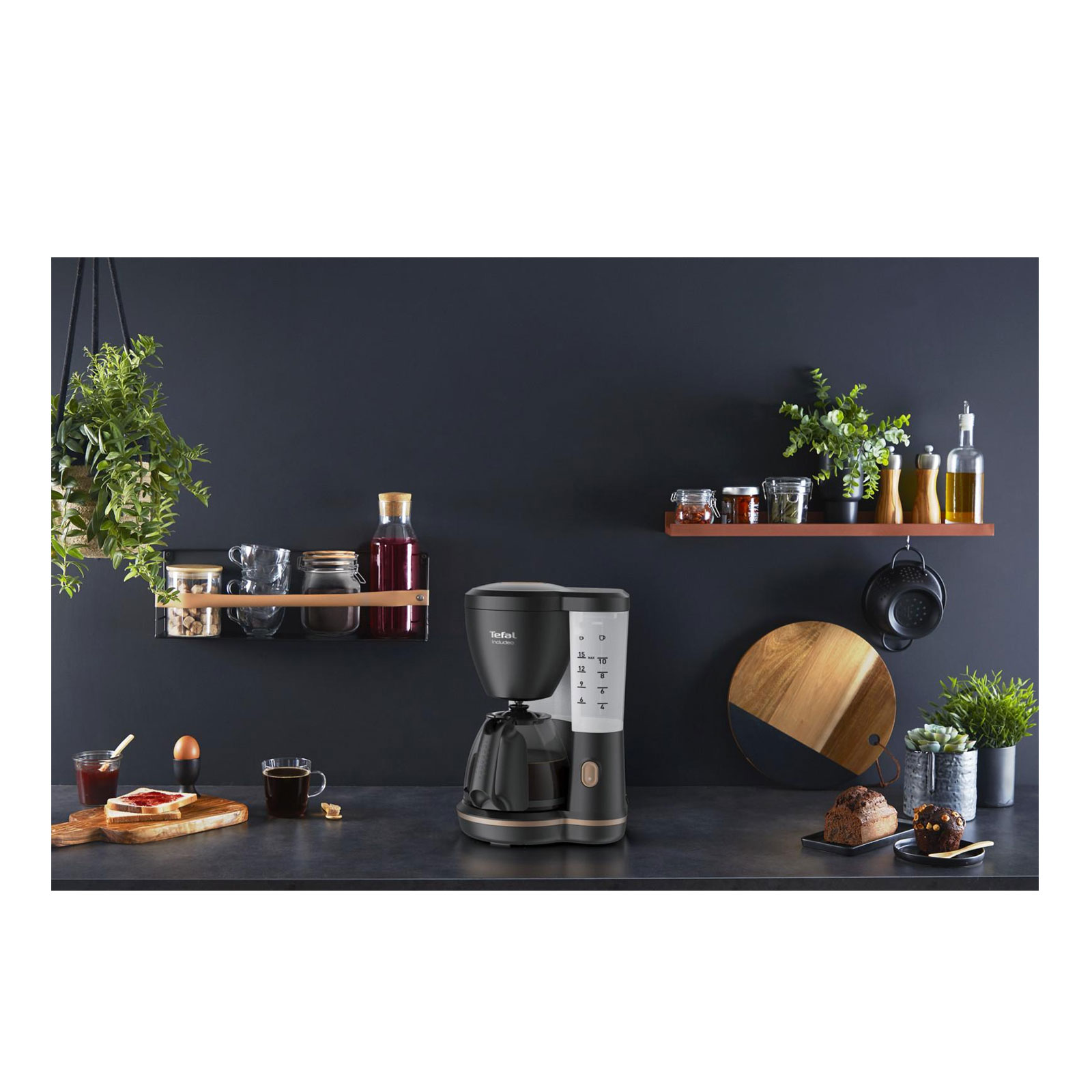 TEFAL CM5338 Includeo Filterkaffeemaschine