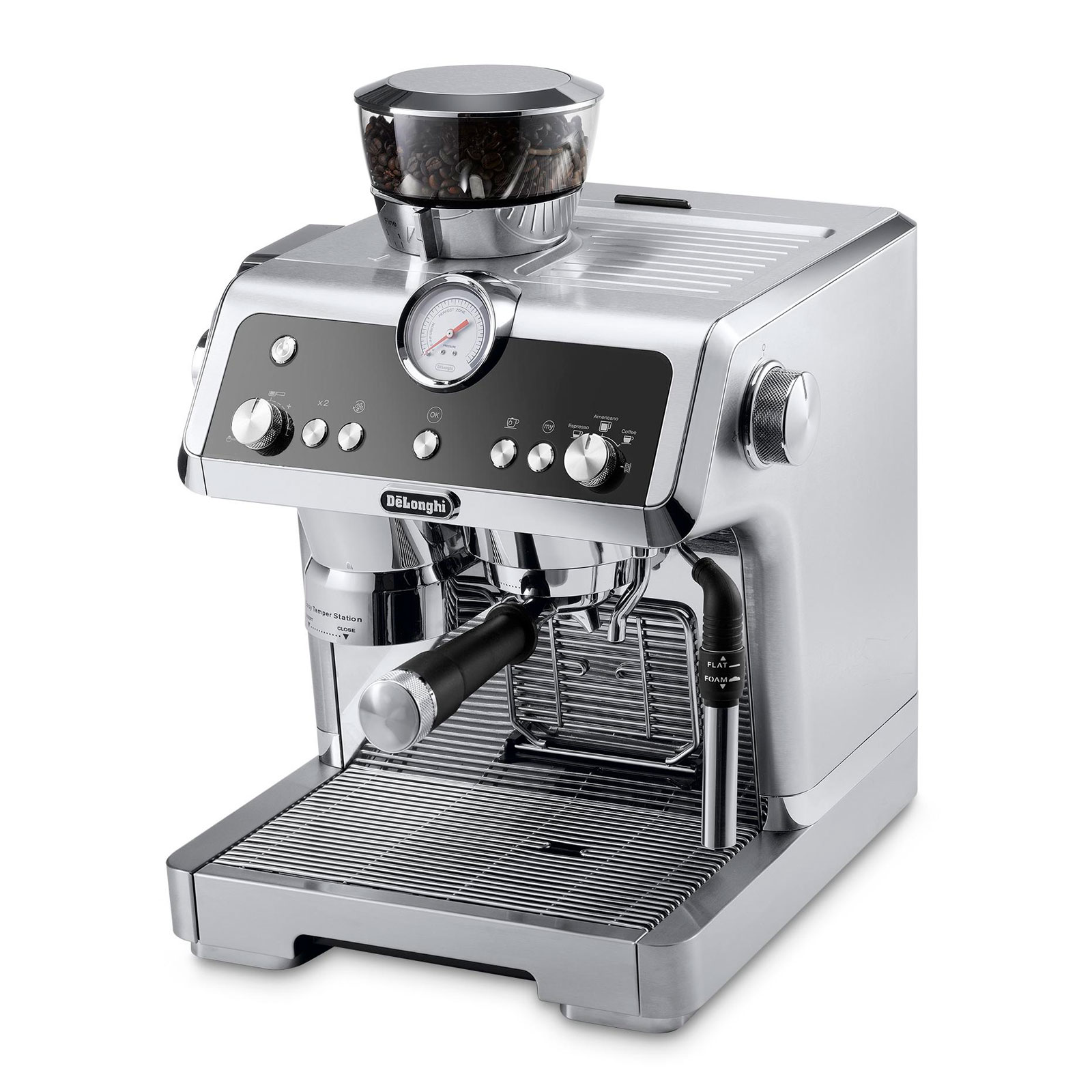 DeLonghi EC9335.M La Specialista Siebträger Espressoautomat silber