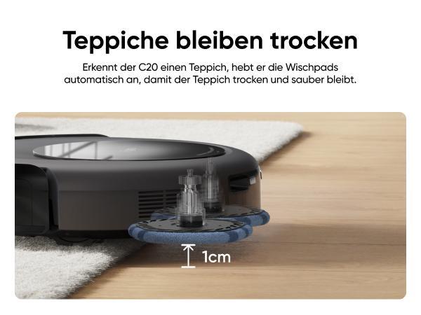 Eufy Omni C20 Saugroboter mit Wischfunktion