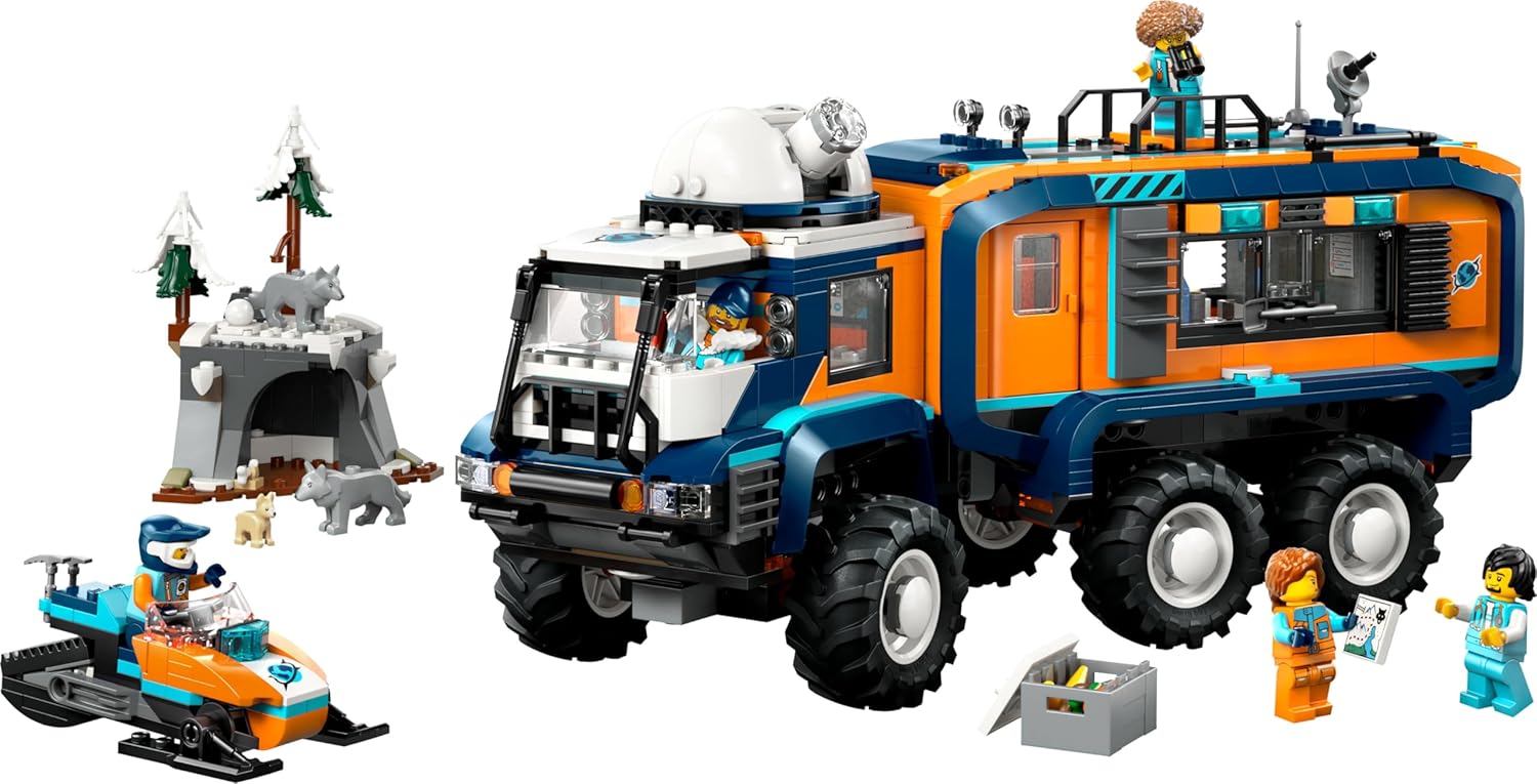 LEGO City Arktis-Truck mit Labor – BAU- und Spielset 60471
