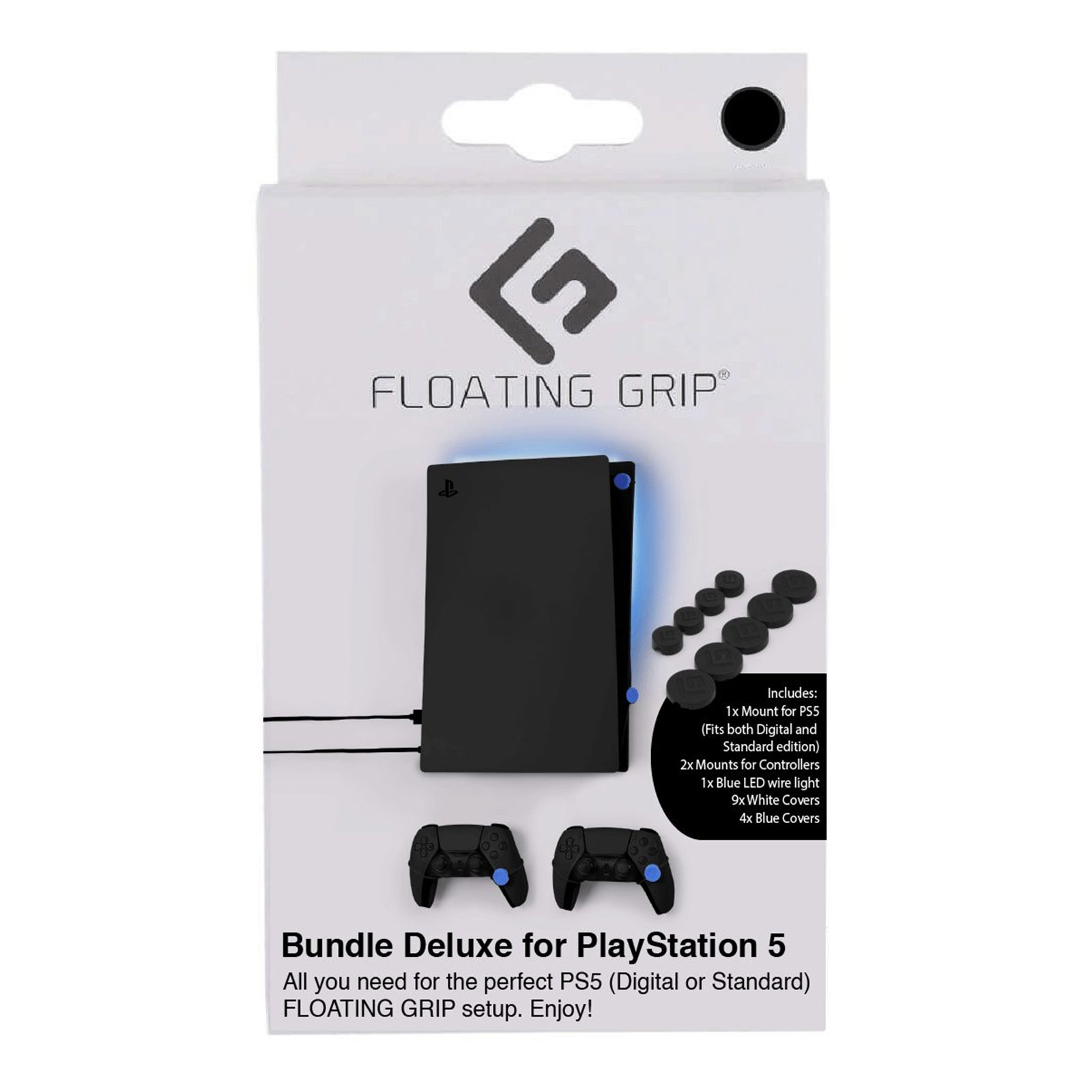 Floating Grip PS5 Bundle Deluxe Box Schwarz