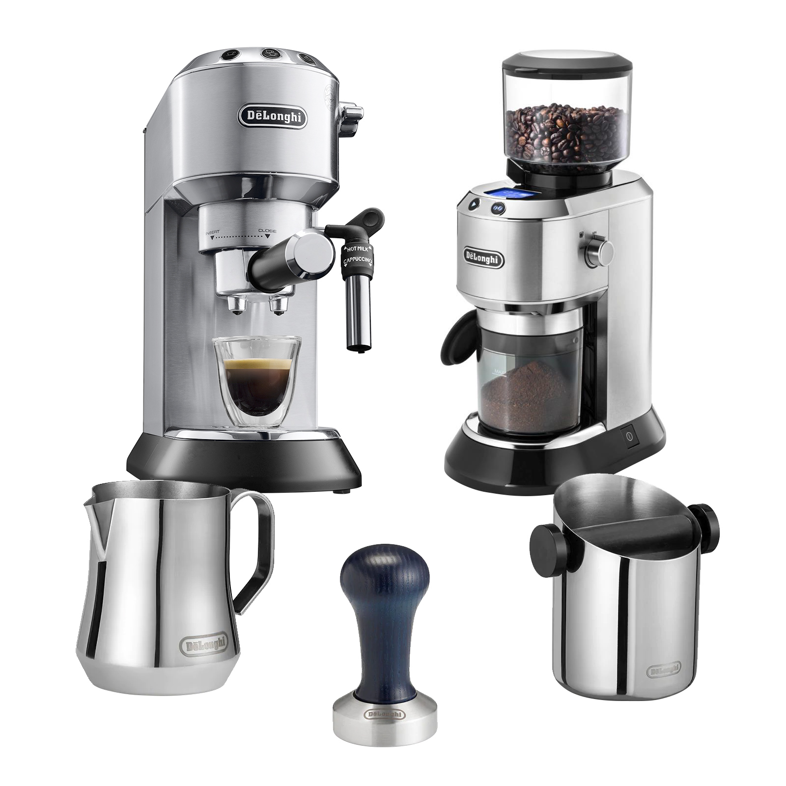 DeLonghi Kaffeevollautomat ECKG 6821.M Combi-Pack Dedica Barista
