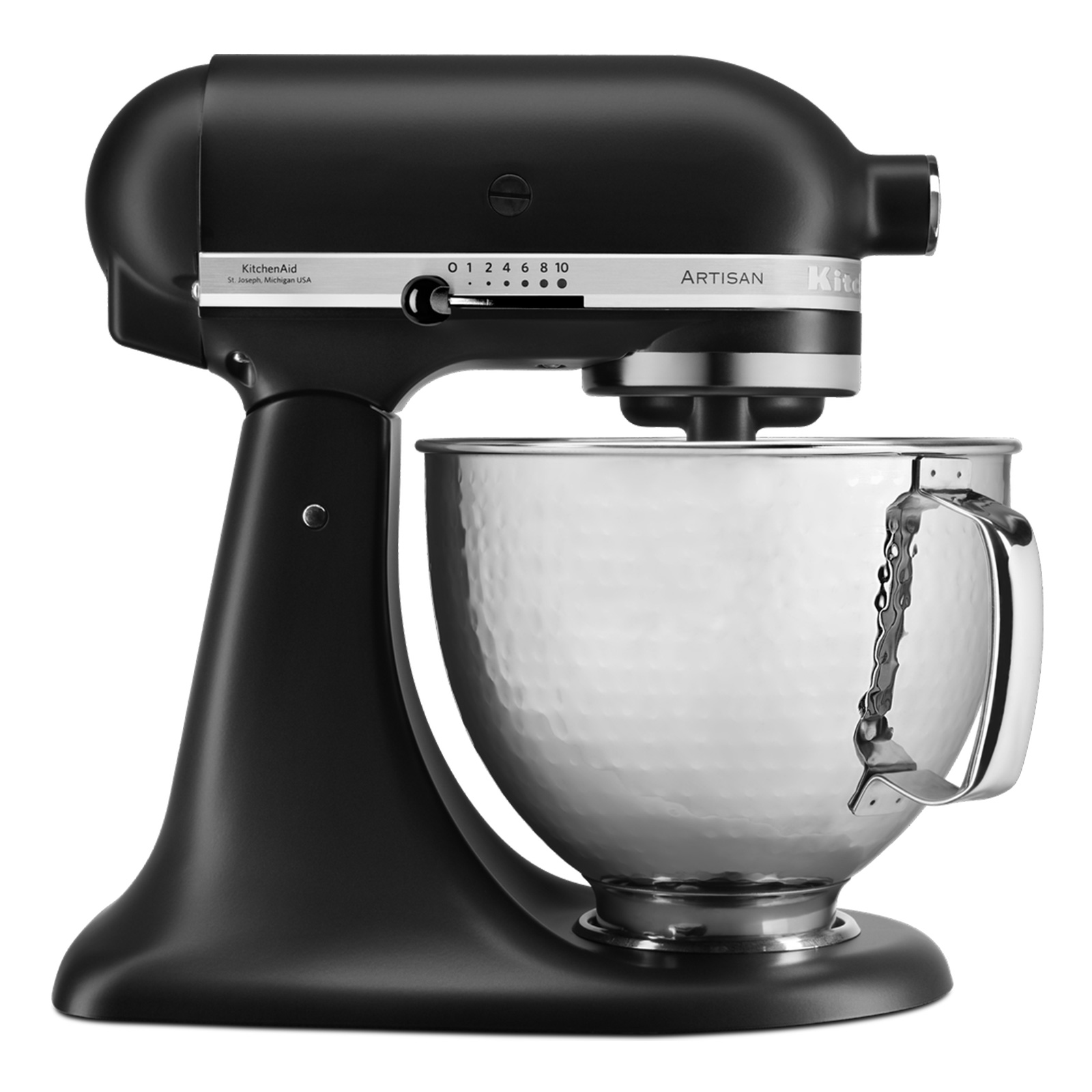 KitchenAid 5KSM5SSBHM Edelstahl Schüssel gehämmert