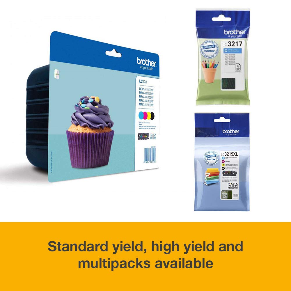 Brother Tintenpatrone LC521BK, schwarz