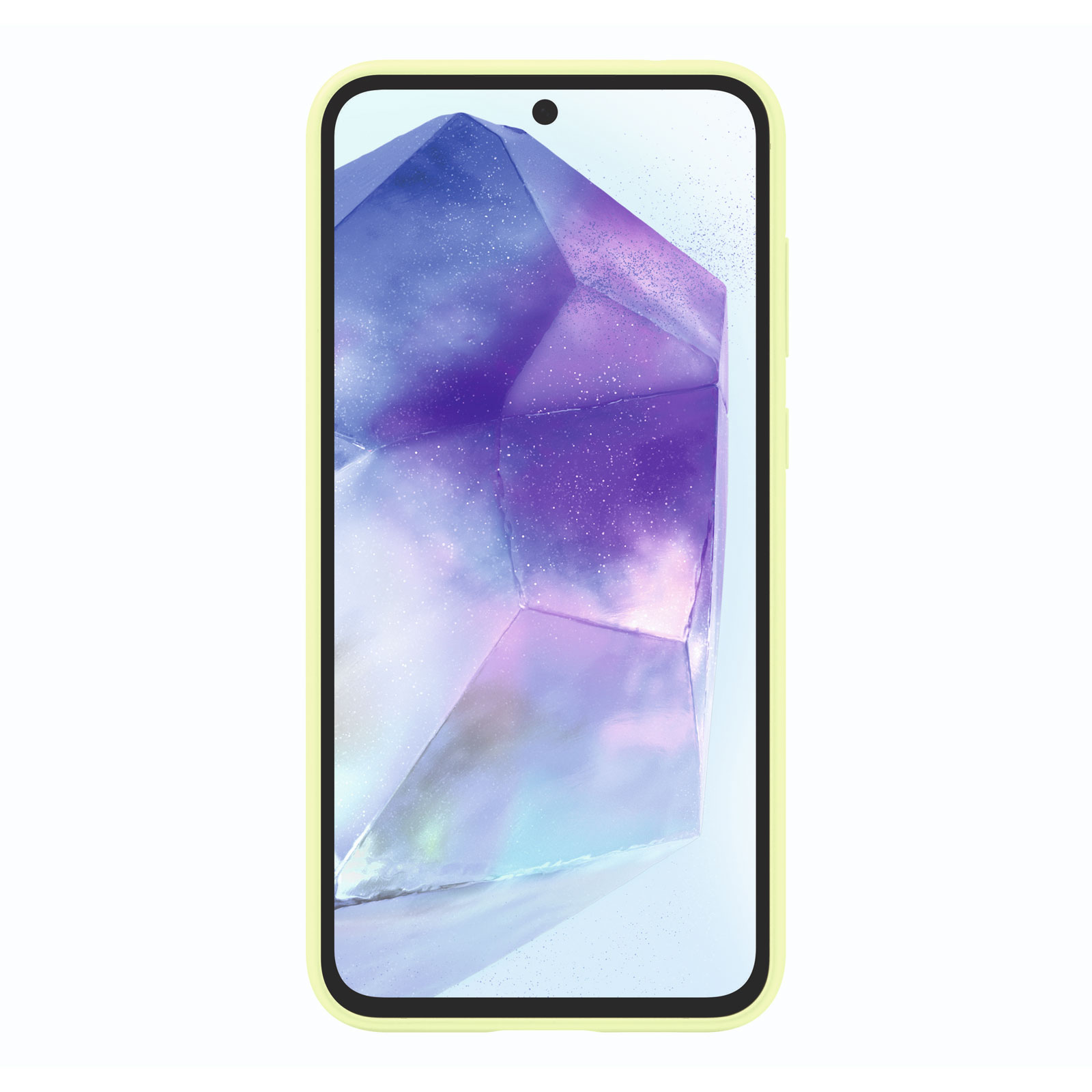 Samsung EF-PA556 für Galaxy A55 Silicone Case Lime Handyhülle (EF-PA556TLEGWW)