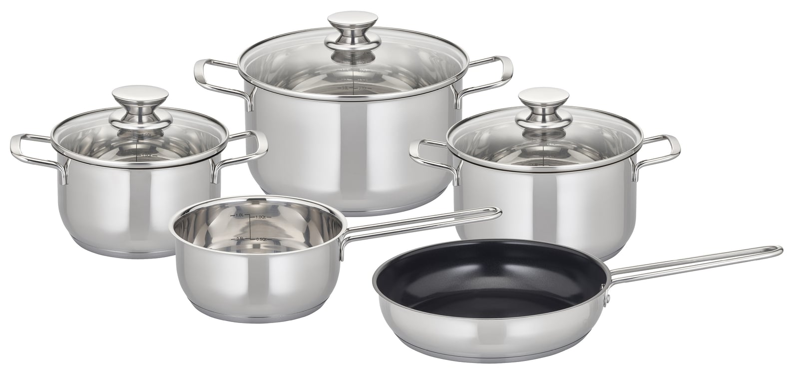 ELO Therm Edelstahl Set 5-tlg.