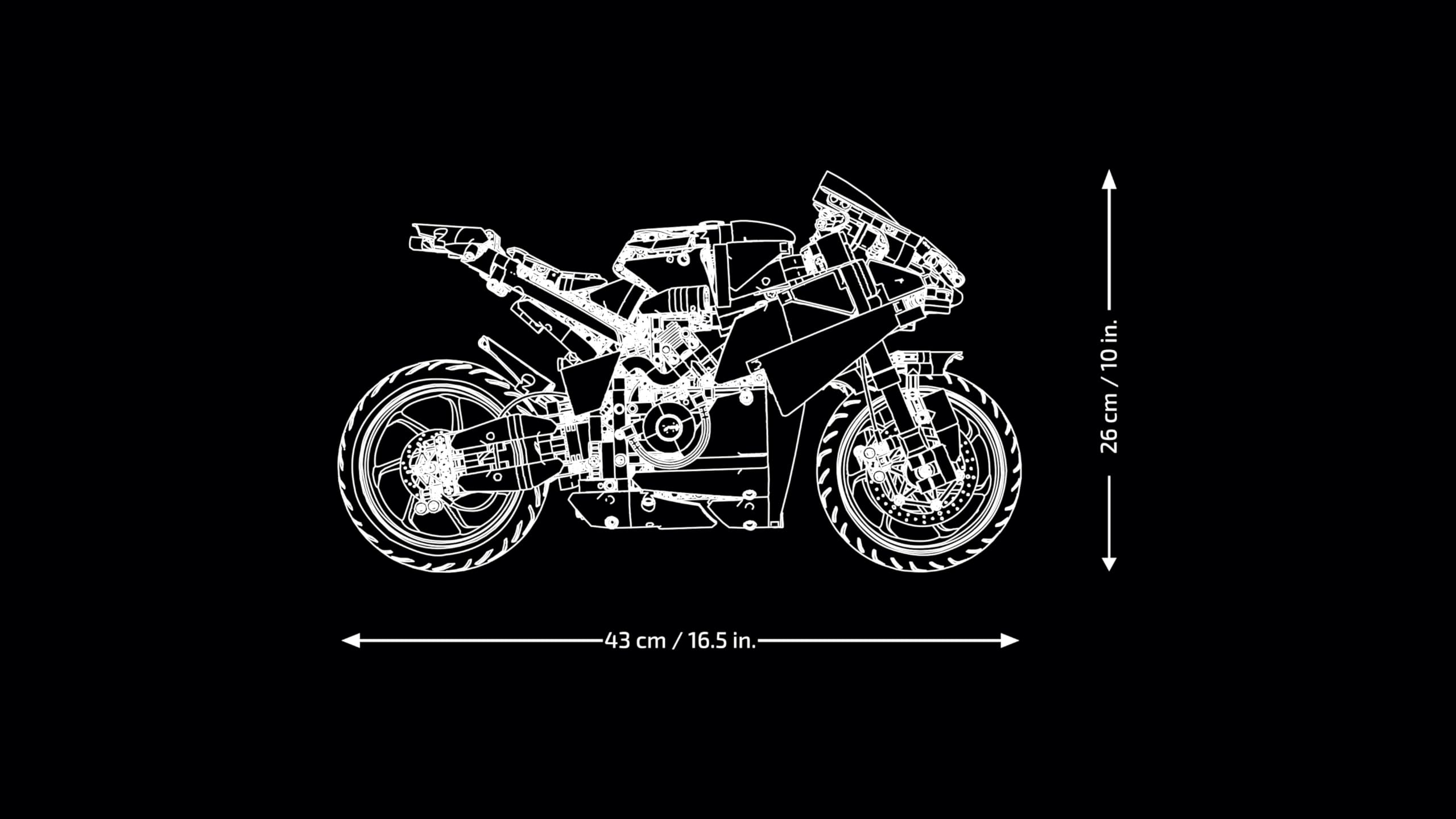 LEGO Technic Ducati Panigale V4 S Motorrad 42202