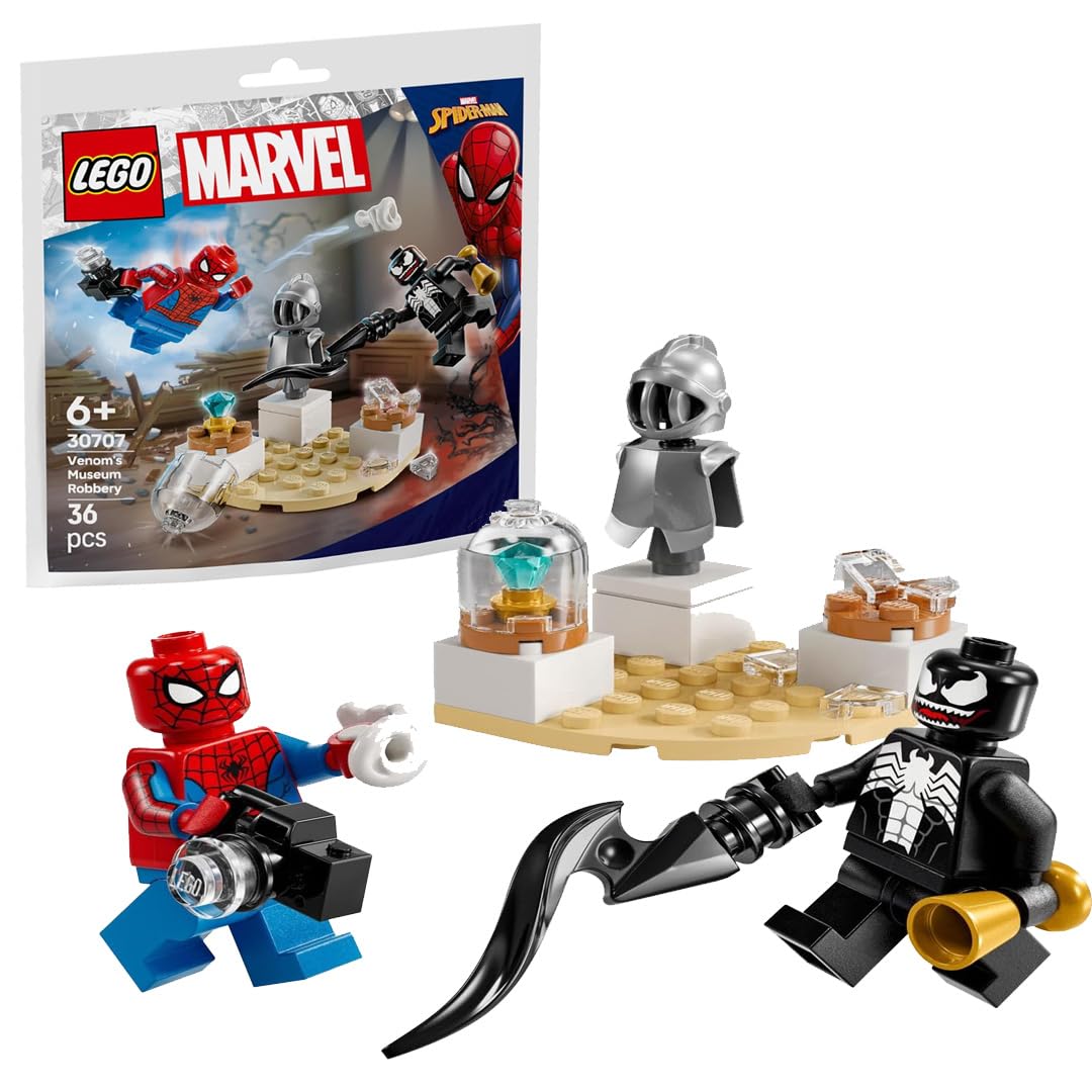 LEGO Konstruktionsspielzeug Marvel Super Heroes Venoms Museumsraub
