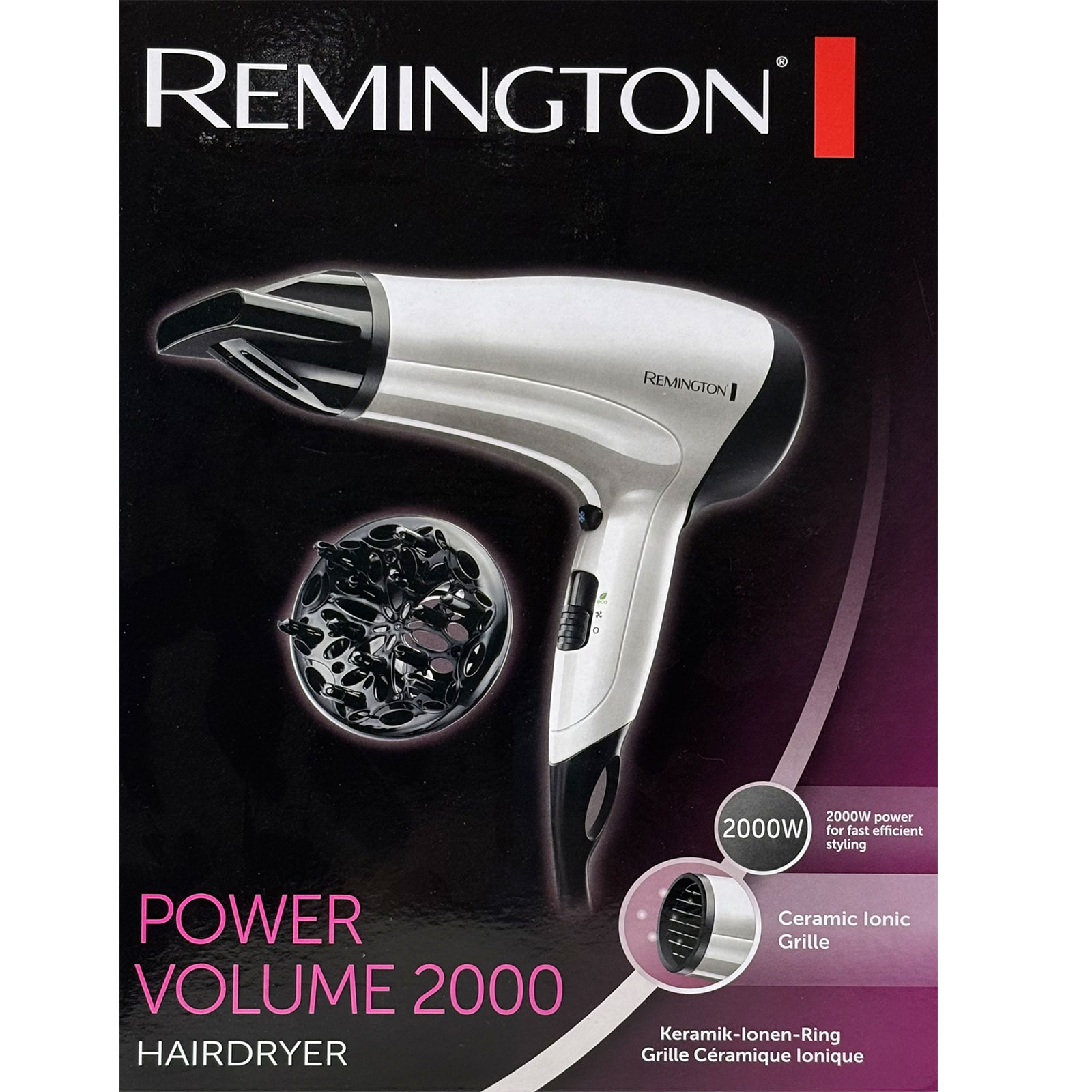 Remington D 3015 Power Volume 2000 Haartrockner