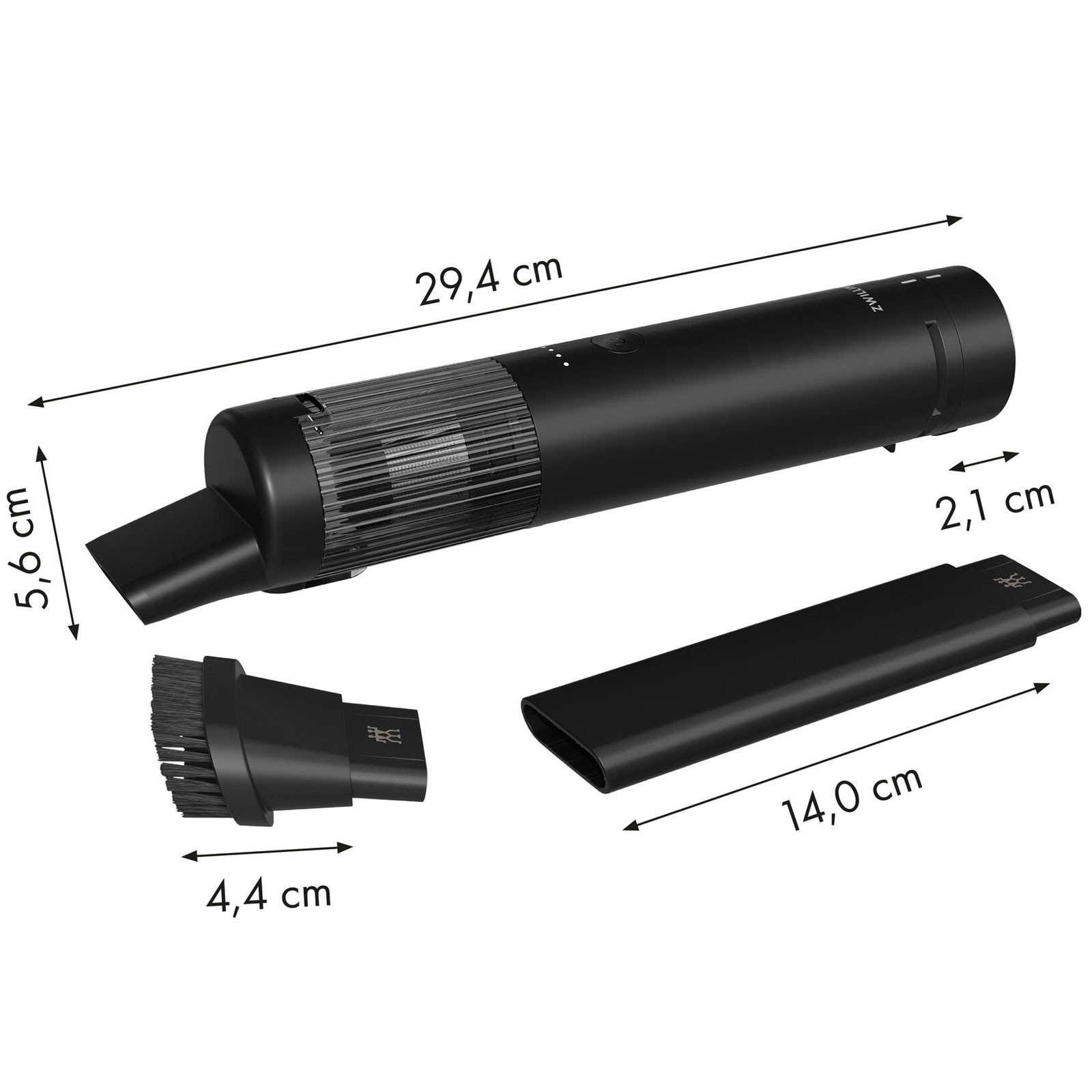 ZWILLING 1029707 XTEND Akku-Handstaubsauger ohne Stiel