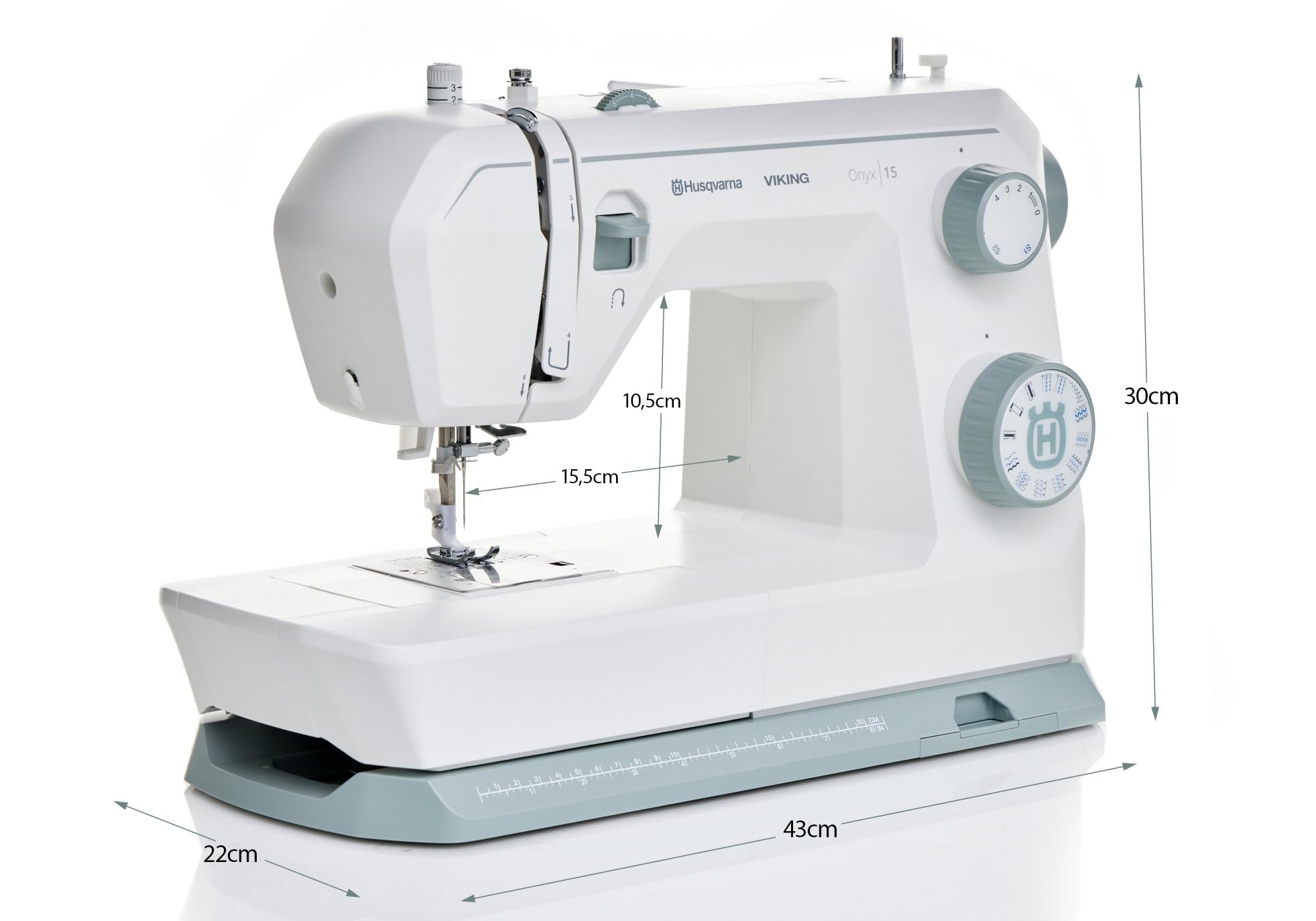 Husqvarna Viking Onyx 15 mechanische Nähmaschine