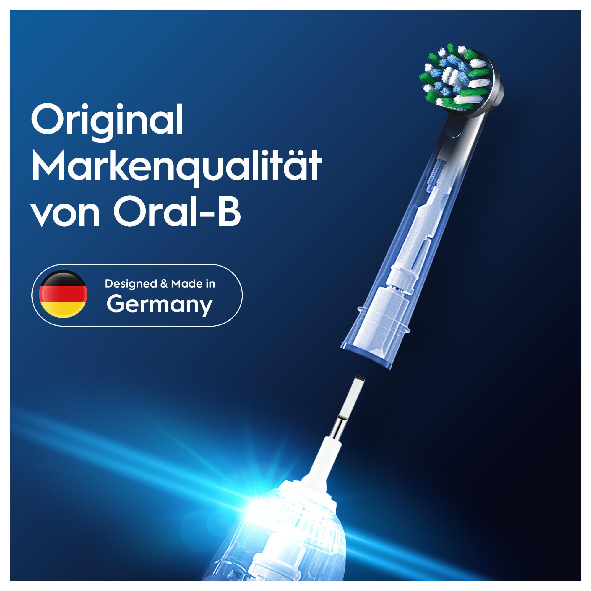 Oral-B Pro CrossAction 4 Stück schwarz Aufsteckbürsten