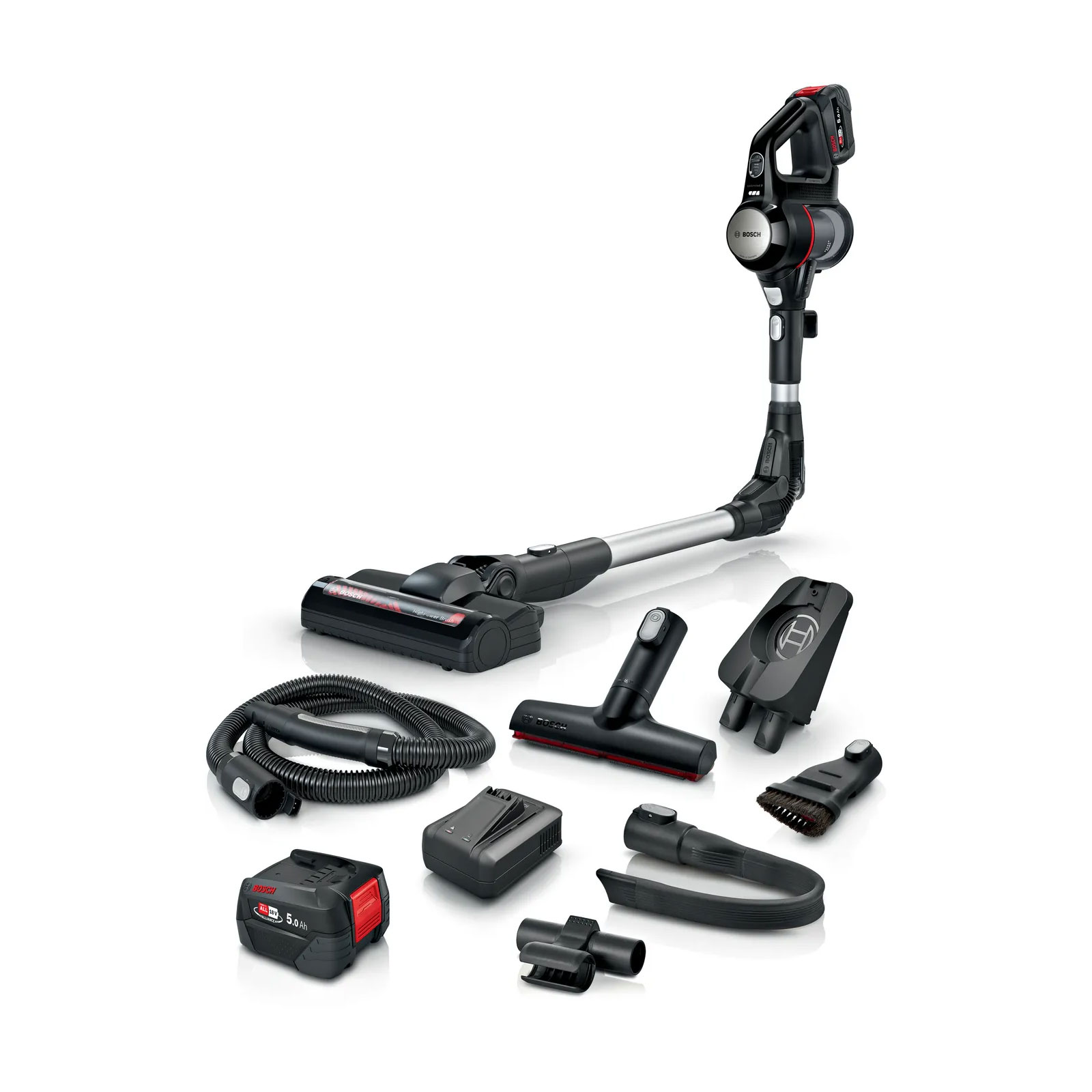 Bosch BSS715FRSH Akku-Staubsauger, Unlimited 7, Schwarz