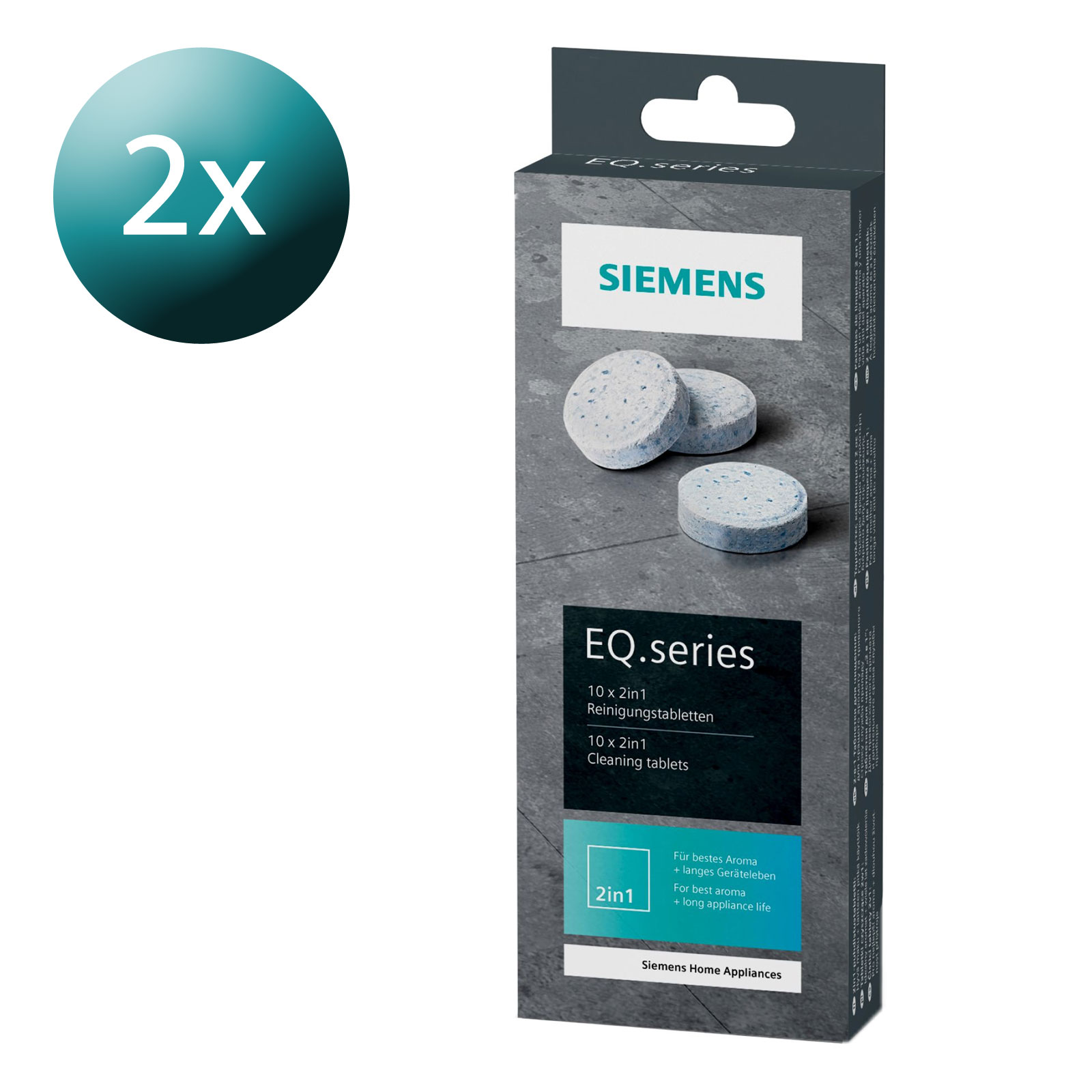 Siemens EQ.500 integral TQ507D03 Kaffeevollautomat inkl. Reinigungsset