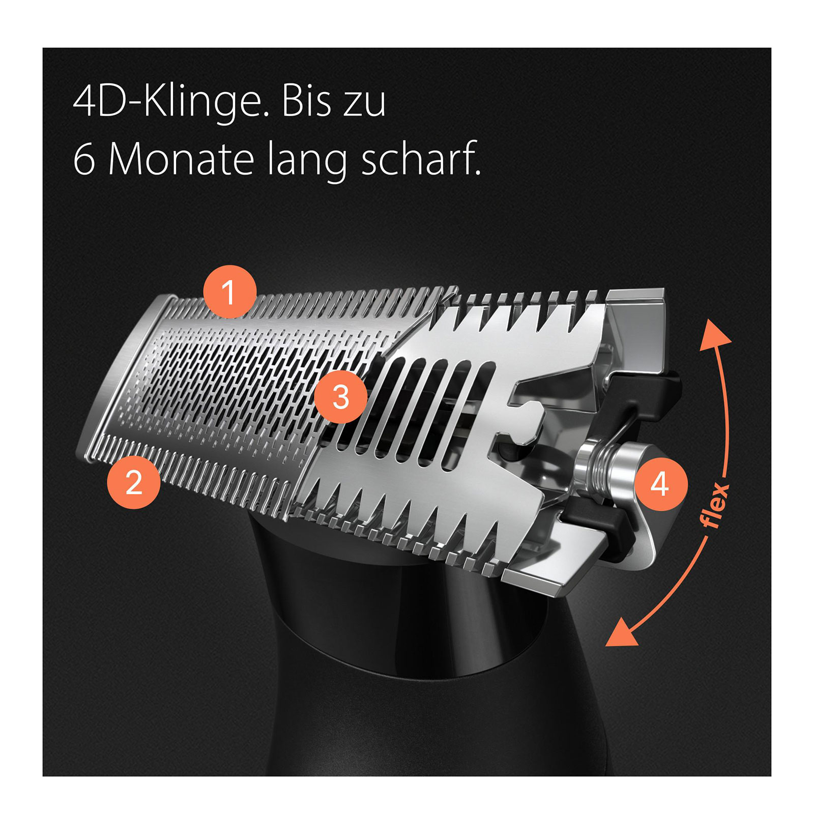 BRAUN Series X Wechselklinge XT20 (Wechselklinge für alle Braun-Stylinggeräte der Serie X)