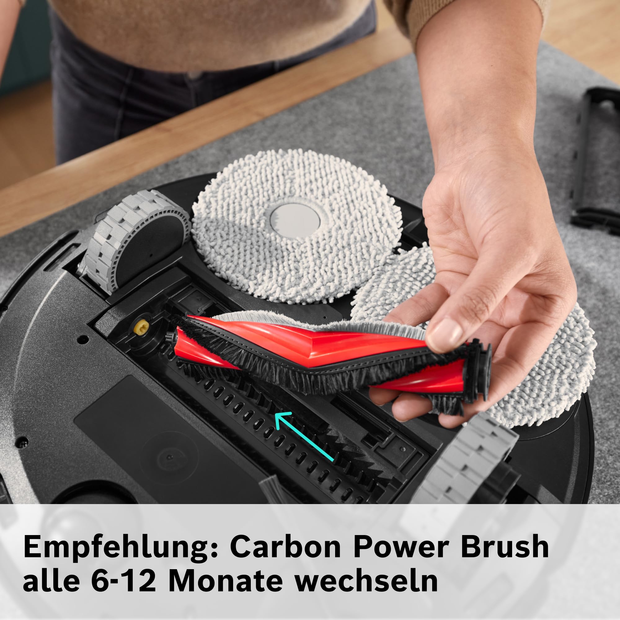 Bosch Carbon Power Brush BHZRCR für alle Spotless Saugroboter