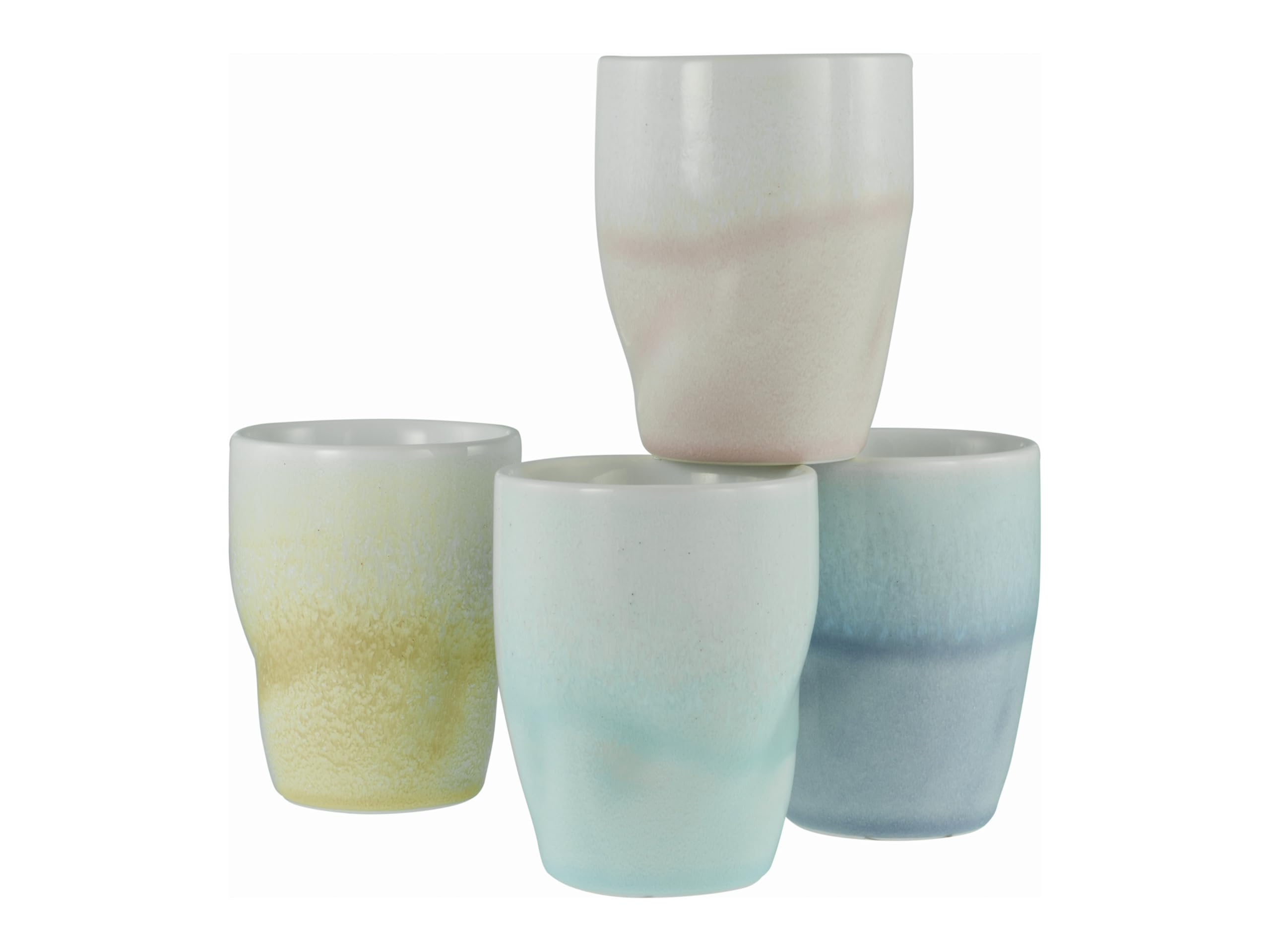 CreaTable, 24343, Serie Squeezy Maytime, 4-teiliges Geschirrset für 4 Personen