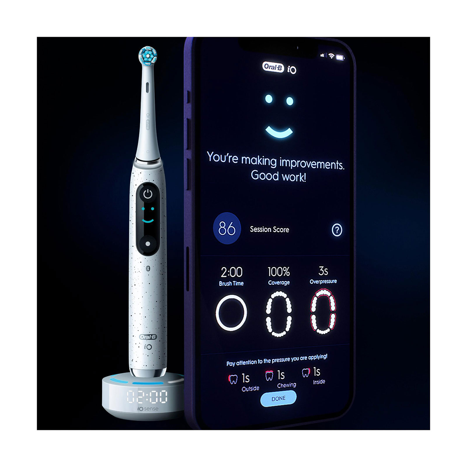 Oral-B iO Series 10 Zahnbürste weiß