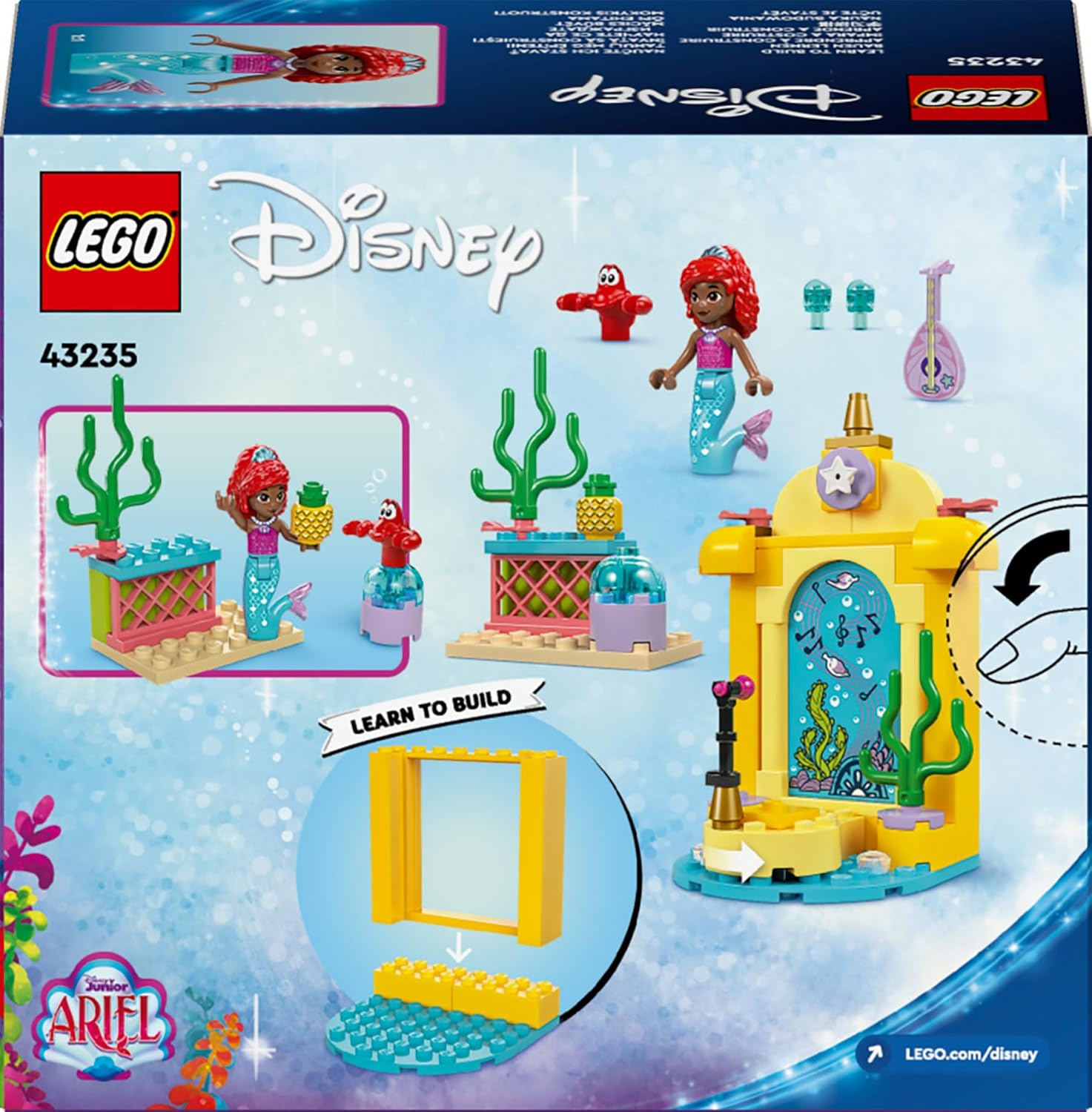 LEGO ǀ Disney Princess Arielles Musikbühne 43235