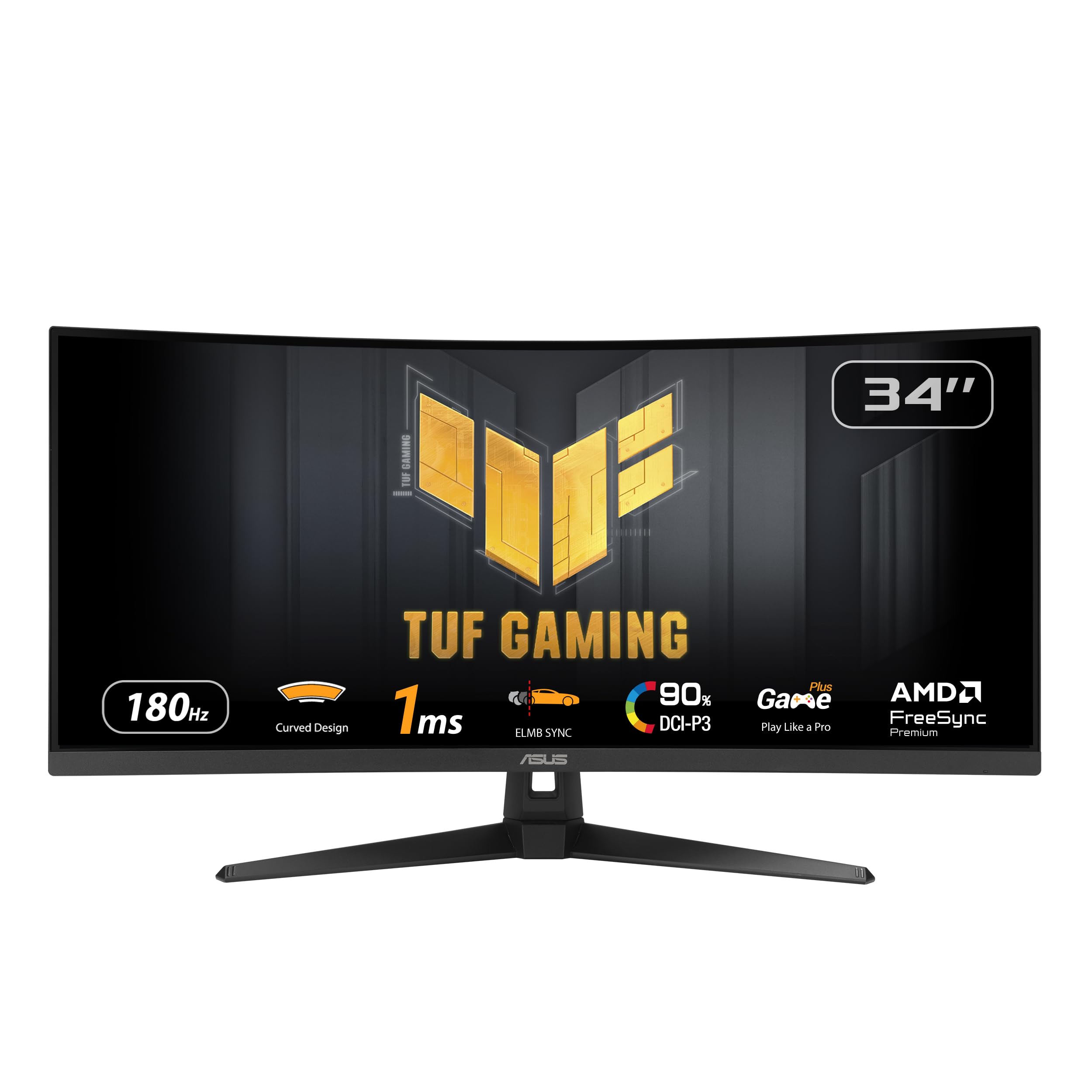 ASUS TUF Gaming VG34VQ3B - 34 Zoll UWQHD Curved Monitor