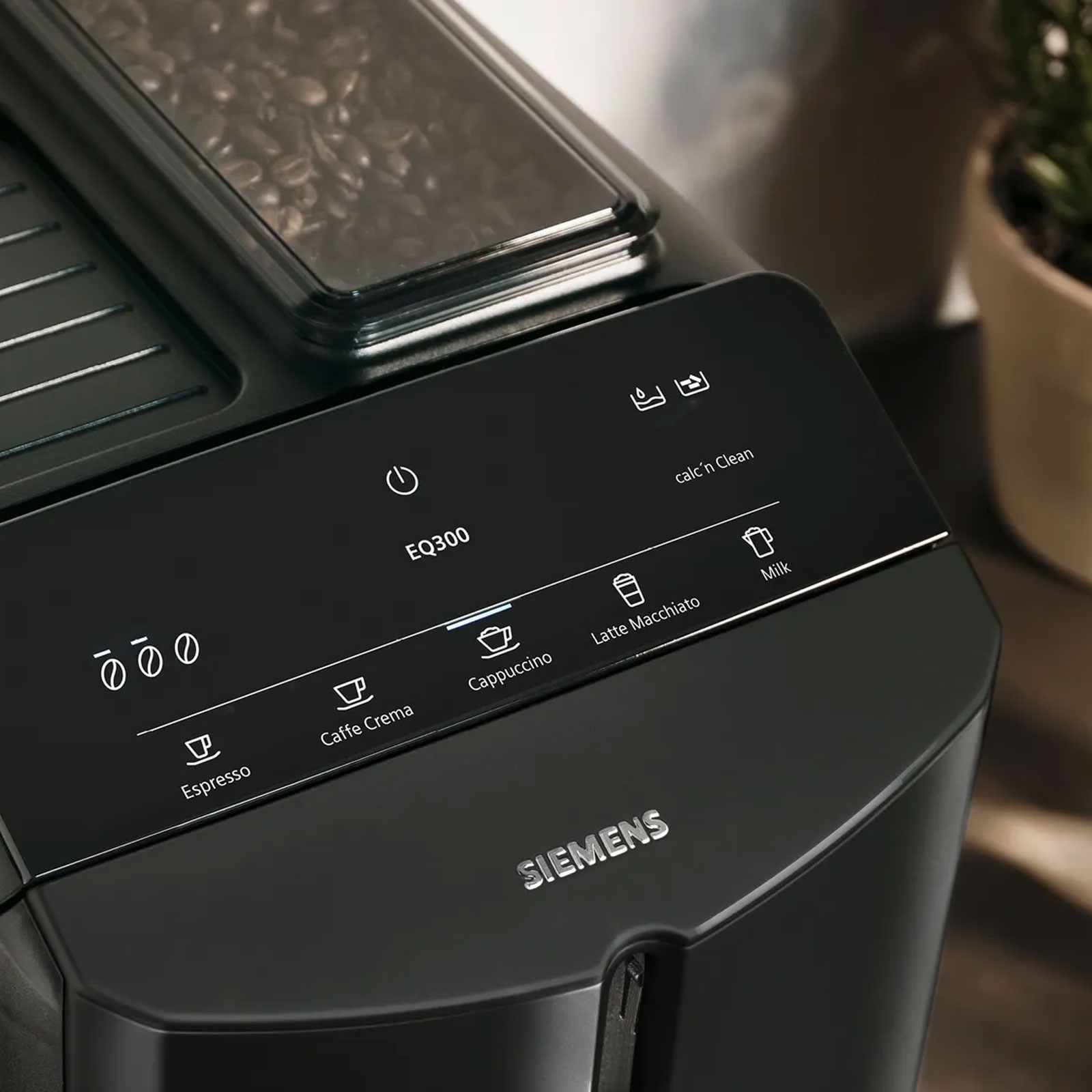 Siemens TF301E19, Kaffeevollautomat schwarz Entkalkungstabletten TZ80002A Siemens TF301E19, Kaffeevollautomat schwarz Entkalkungstabletten TZ80002A