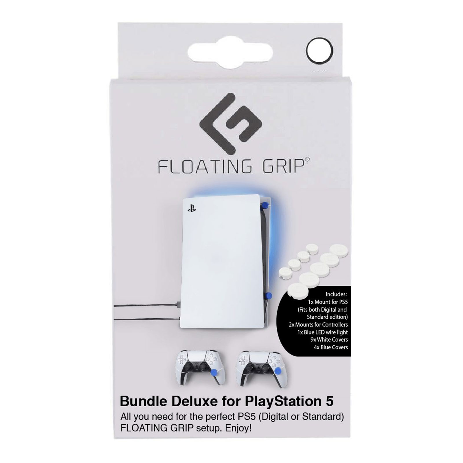 Floating Grip PS5 Bundle Deluxe Box Schwarz