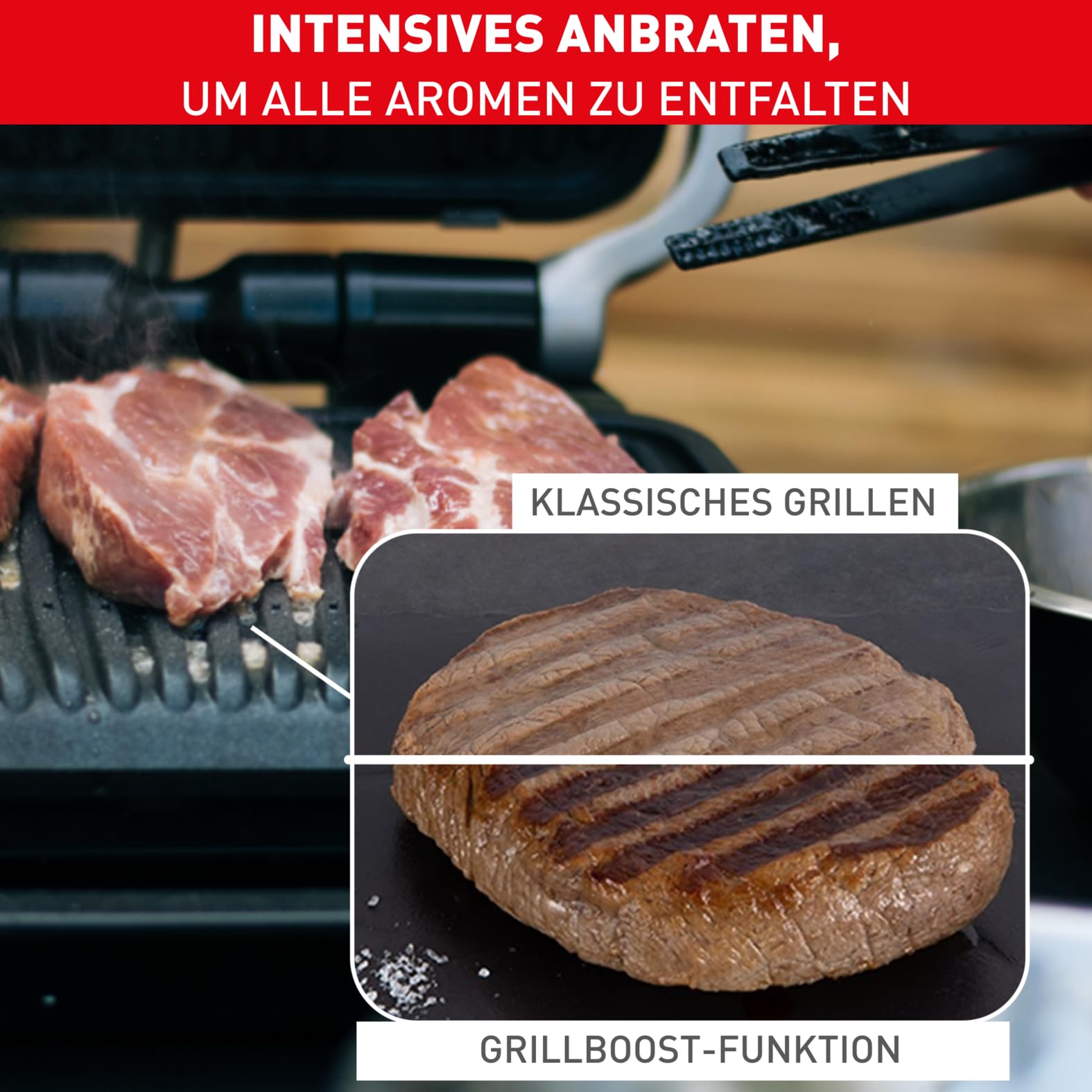 TEFAL GC760D OPTIGRILL Elite Kontaktgrill