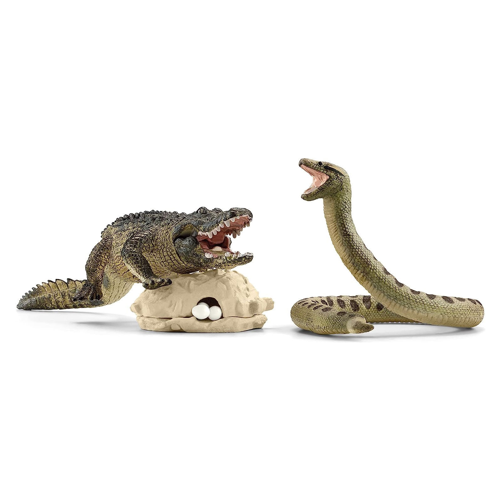 Schleich Gefahr im Sumpf Spielfiguren-Set (42625)