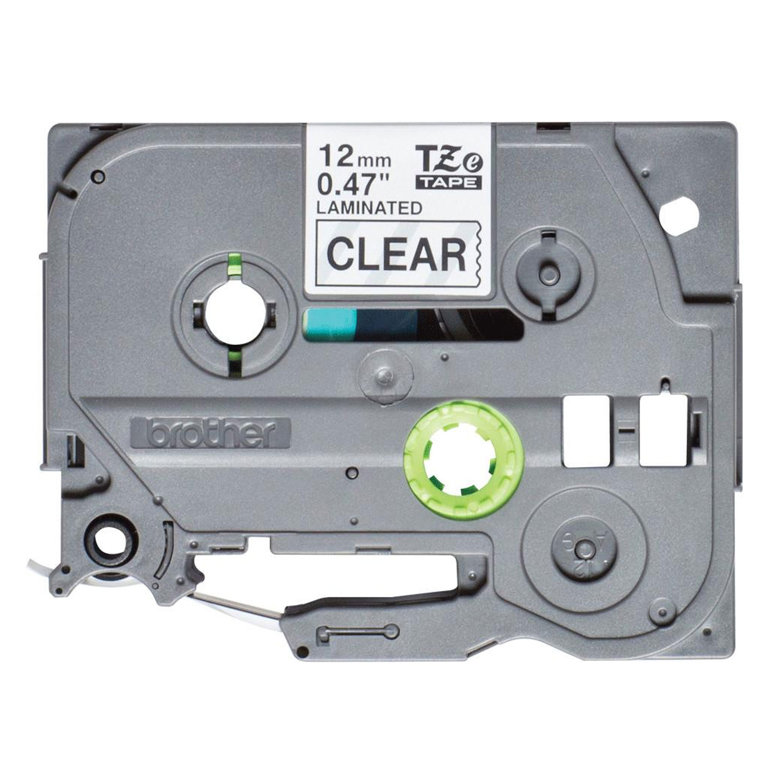 BROTHER TZe-131S schwarz auf transparent