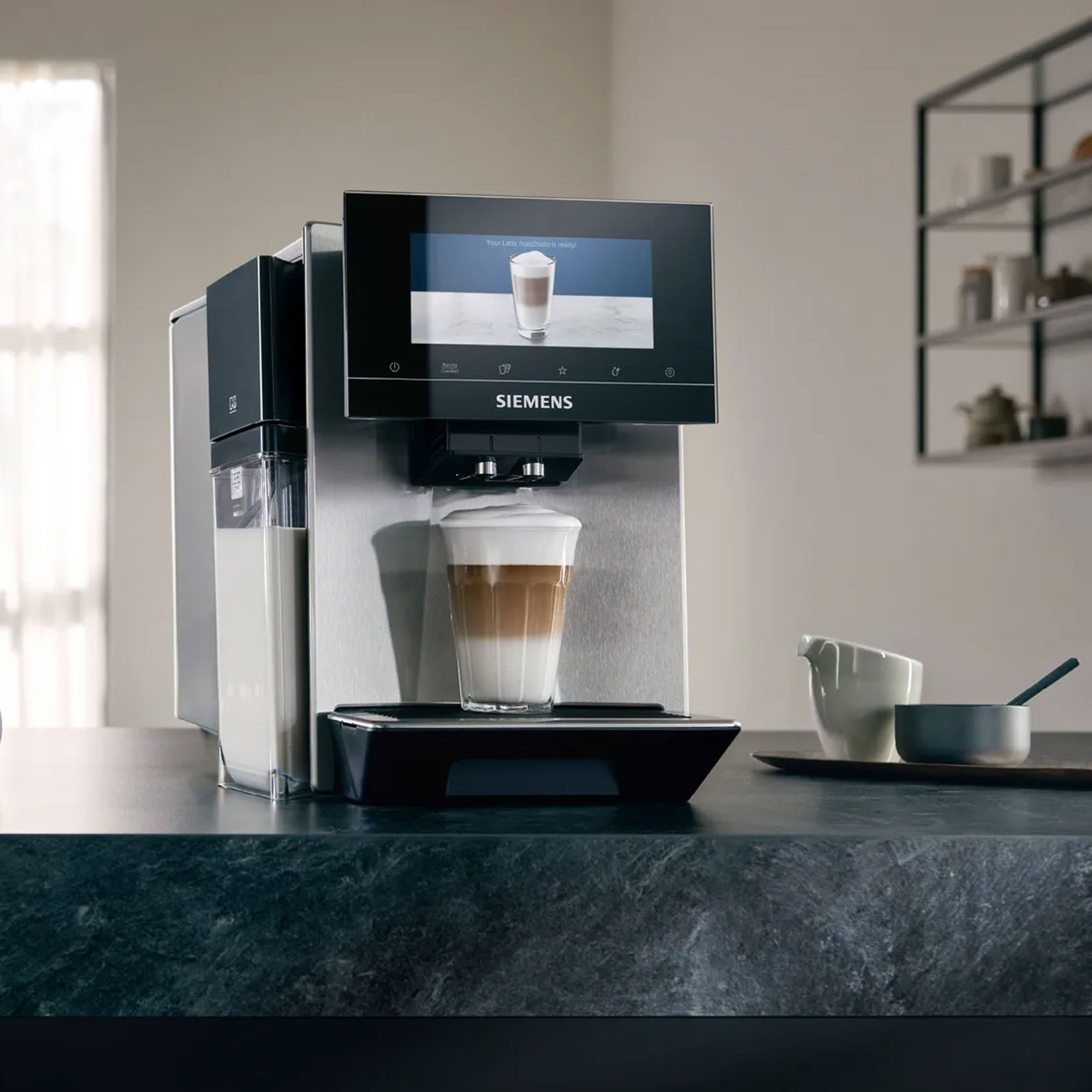 Siemens TQ903DZ3 Kaffeevollautomat  EQ.9 Plus Edelstahl Siemens TQ903DZ3 Kaffeevollautomat  EQ.9 Plus Edelstahl