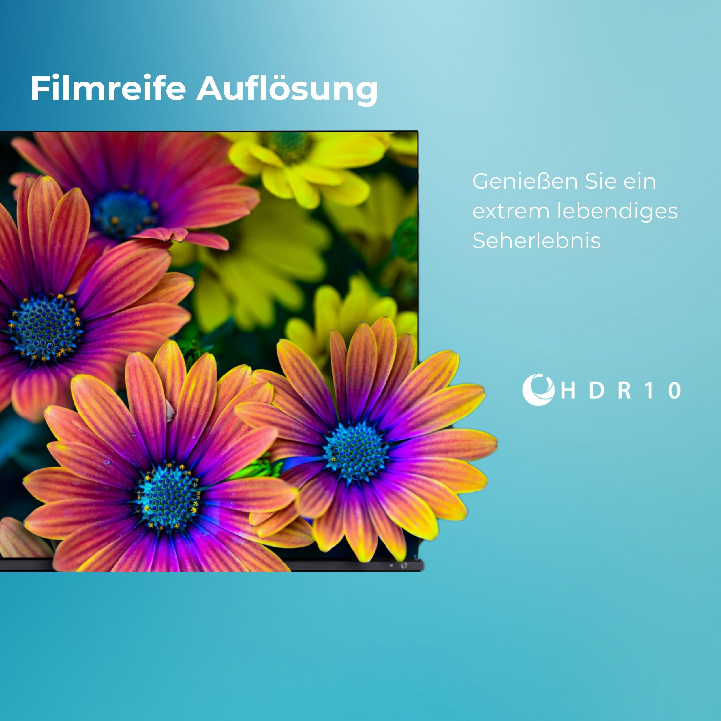 TOSHIBA 43LV3F63DA LED Smart TV VIDAA Full HD Fernseher HDR