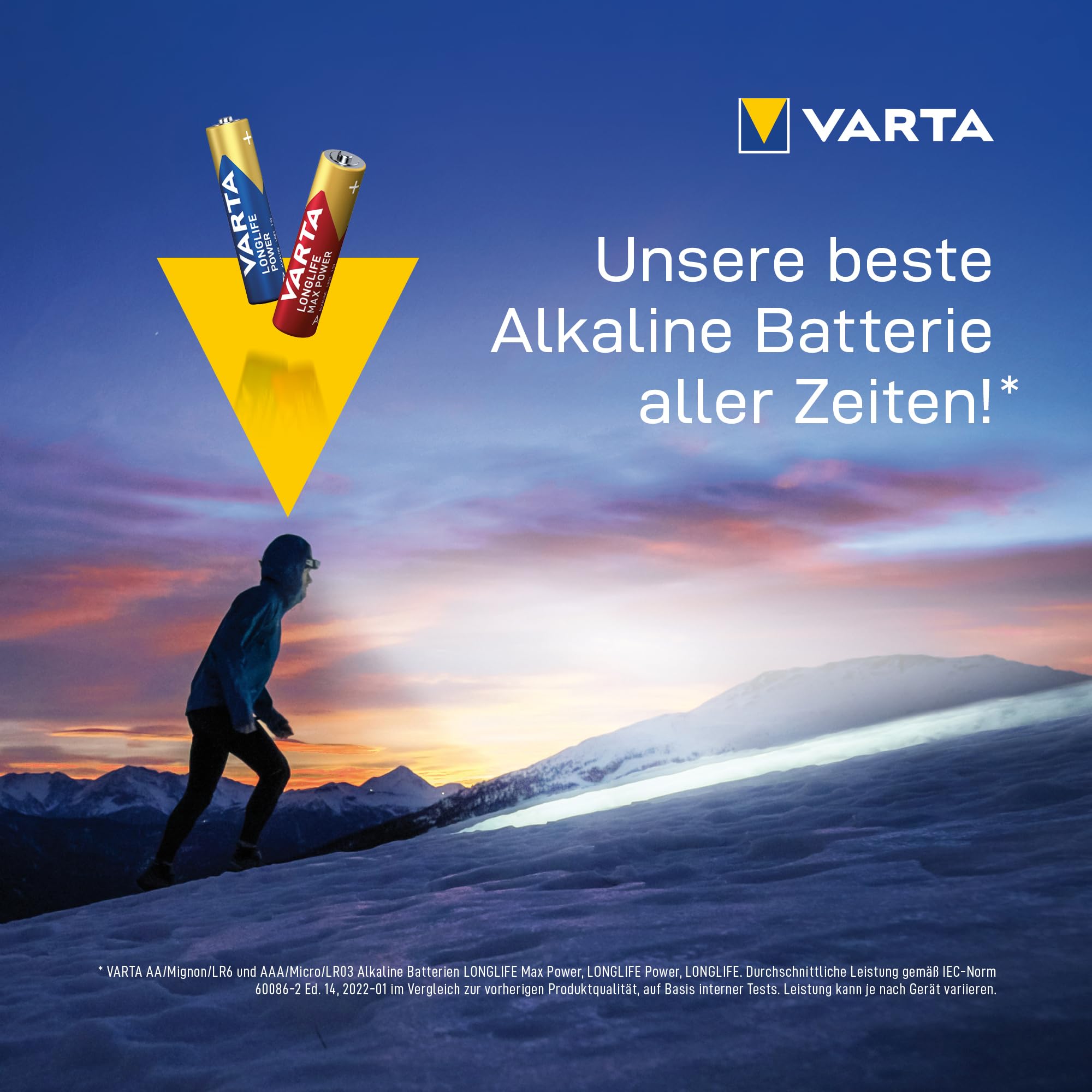 VARTA LONGLIFE Power AAA, 10er Blister Batterie