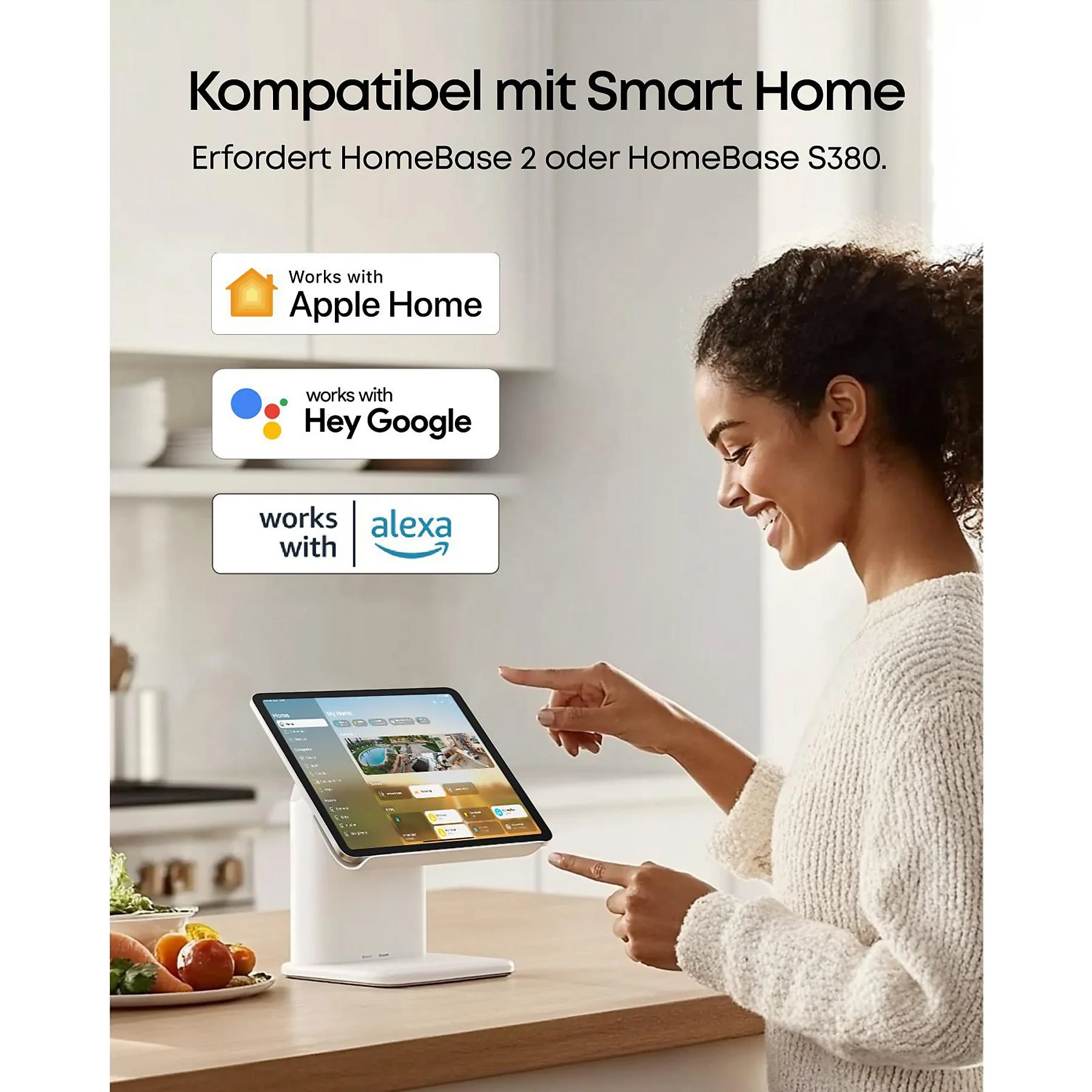 eufy Cam E40 2-Cam Kit + HomeBase S380 Überwachungskamera