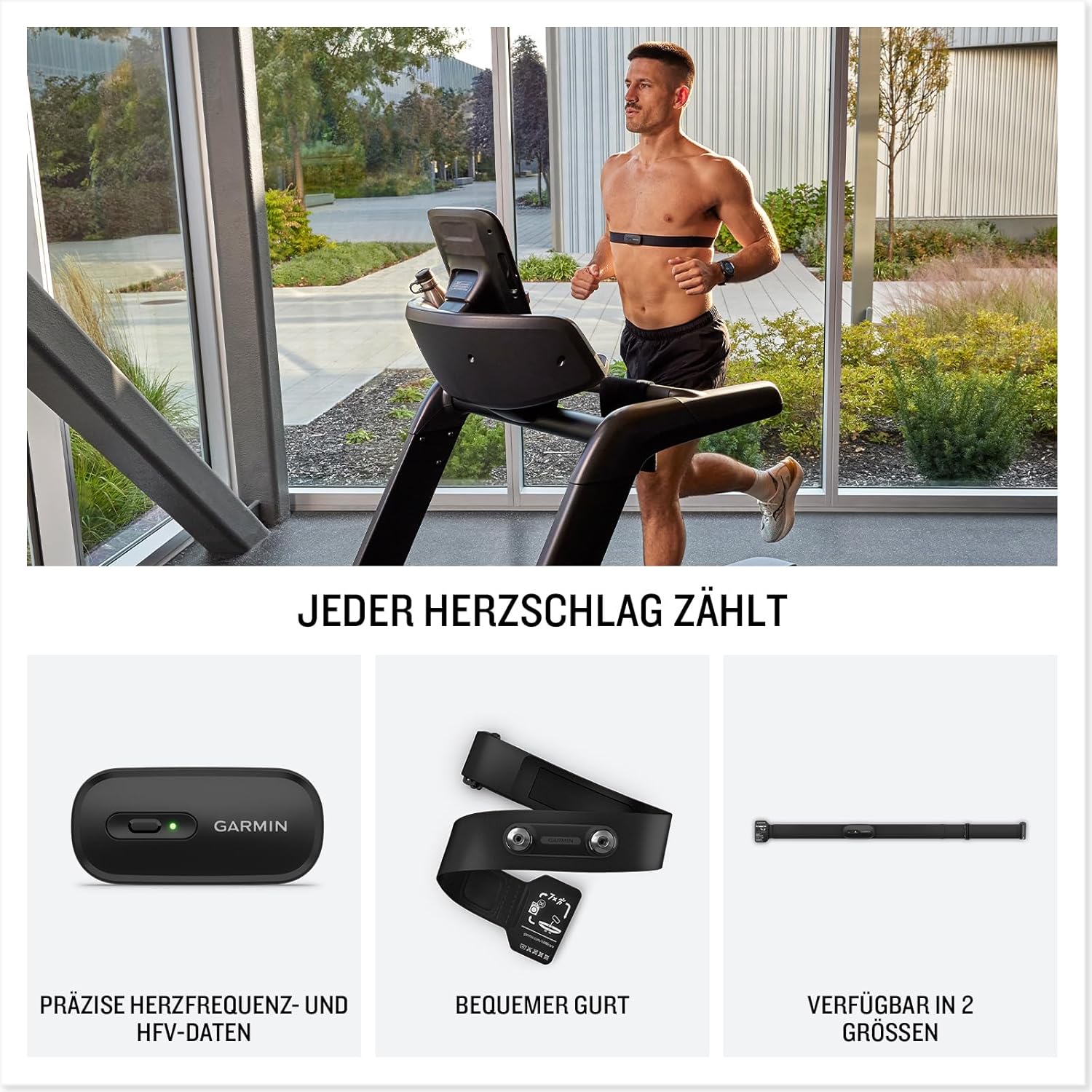 Garmin HRM 200 - Herzfrequenz-Brustgurt