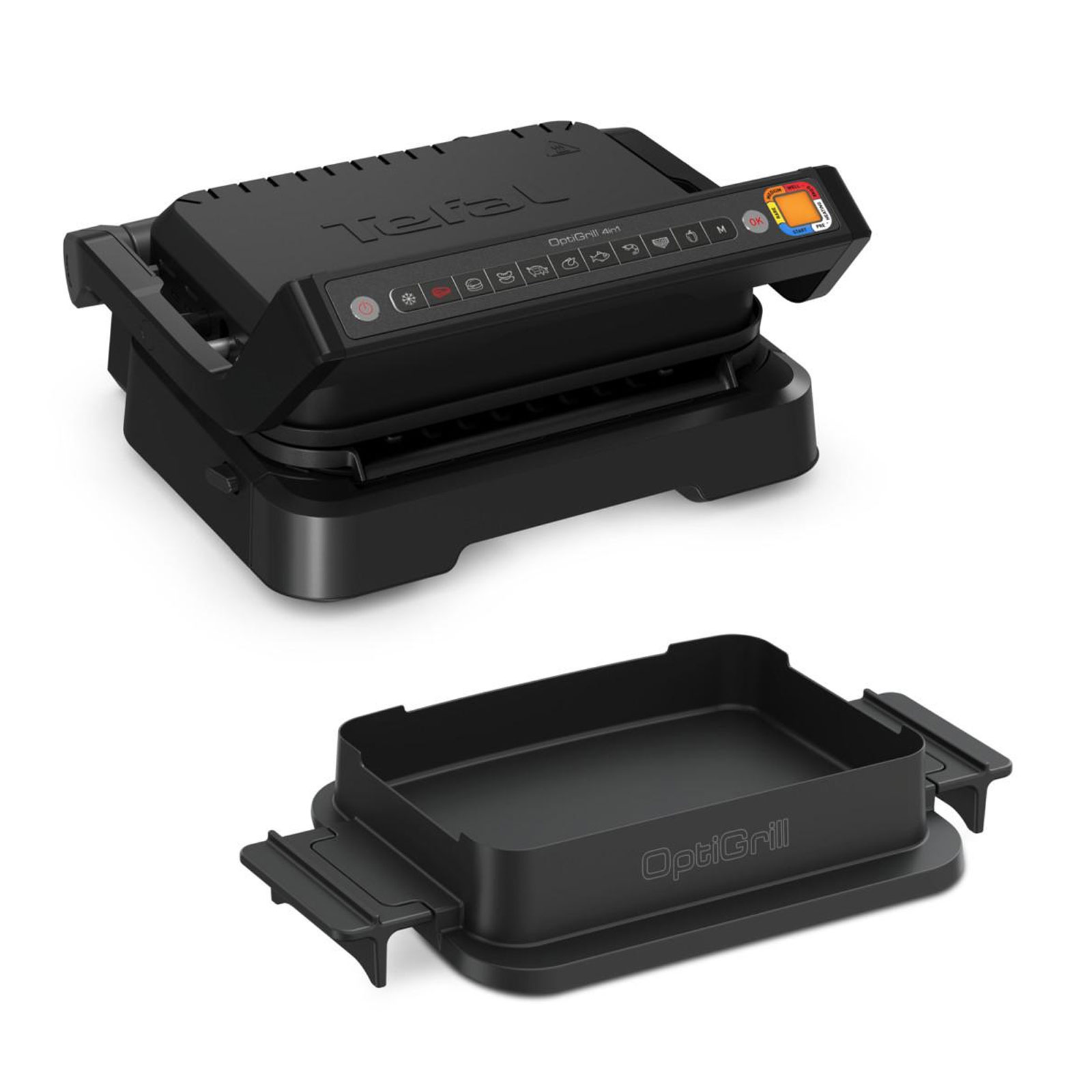 TEFAL GC7748 Kontaktgrill OptiGrill 4in1 inklusive Tipp-Kick Spiel