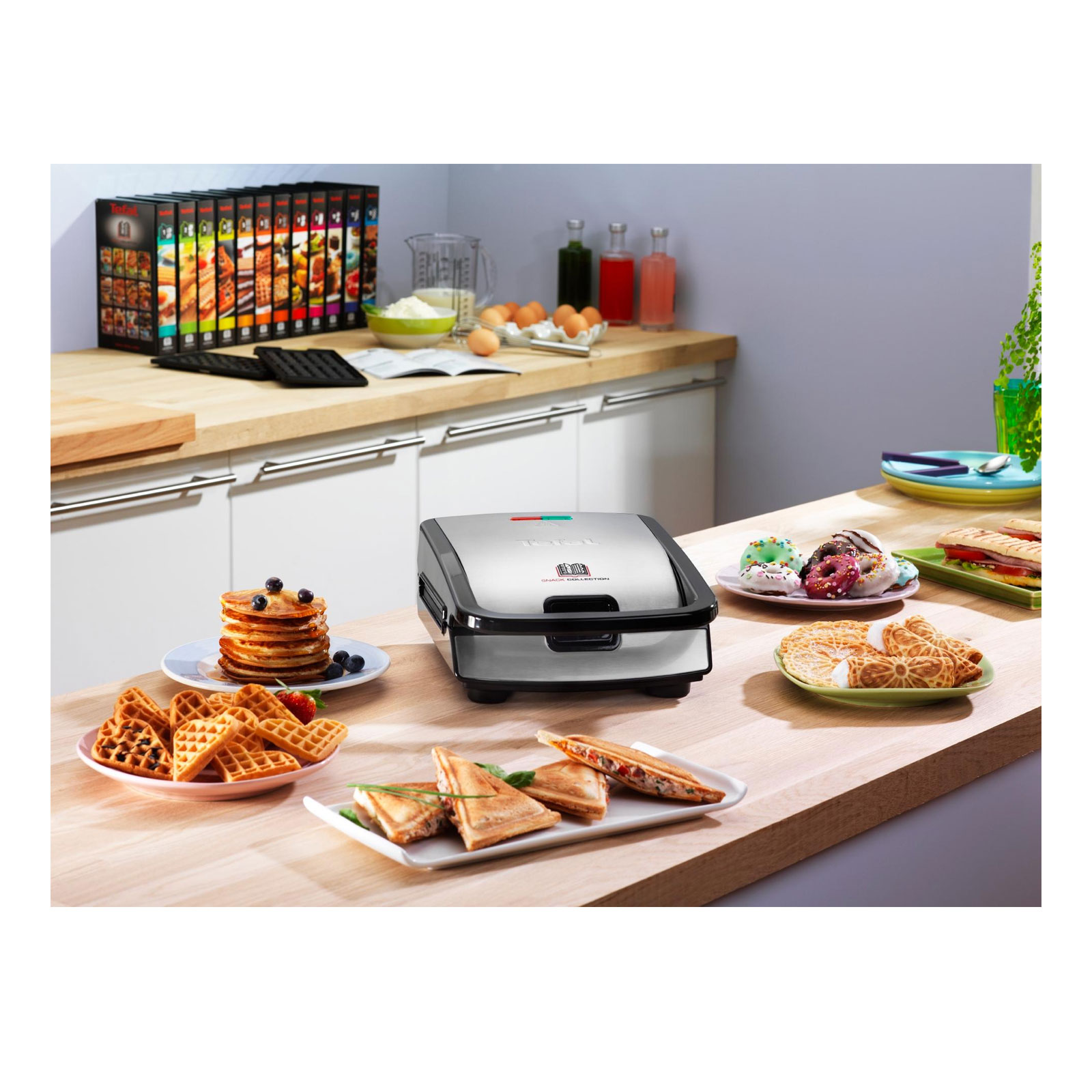 Tefal Snack Collection SW857D Waffeleisen