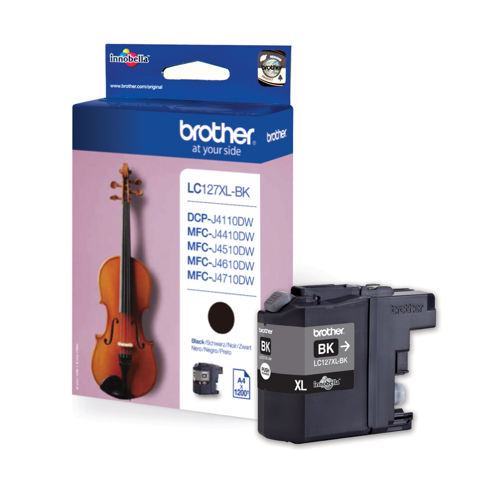 Brother LC127XLBK Druckerpatrone Black