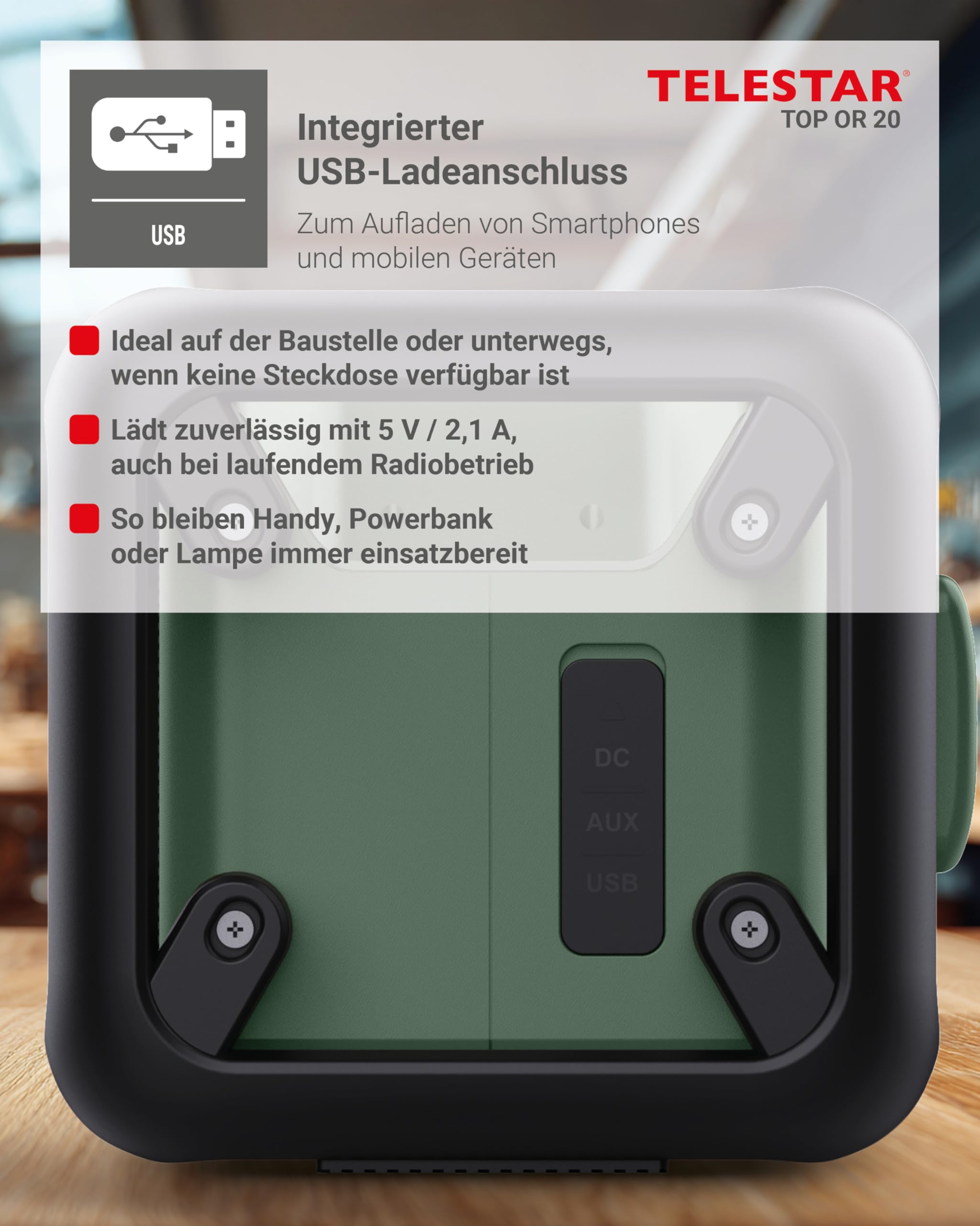 TELESTAR TOP OR 20 – Baustellenradio