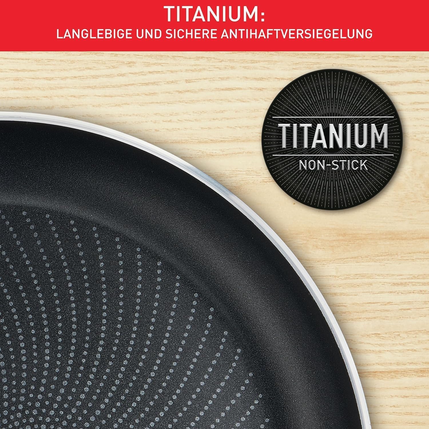 Tefal H8151925 PWOK Infinite Wokpfanne Induktion 28 cm Premium-Edelstahl