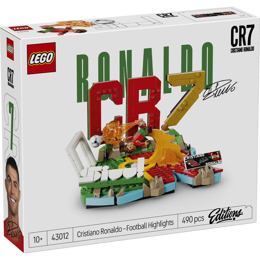 LEGO Editions Cristiano Ronaldo - Fußball-Highlights Spielzeug, 43012