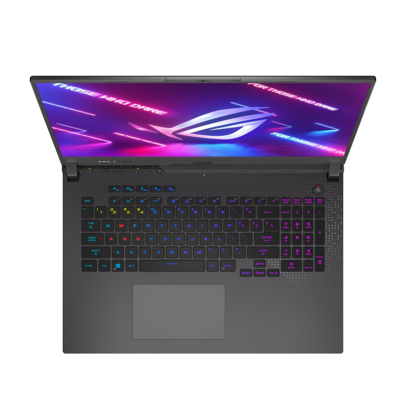 ASUS Gaming-Notebook ROG Strix G17, Grau, 17,3 Zoll, WQHD, AMD Ryzen 9 7945HX, 32 GB, 1 TB M.2 SSD, RTX 4060 8GB (240 Hz, 3 ms, entspiegelt, G713PV-LL014W)